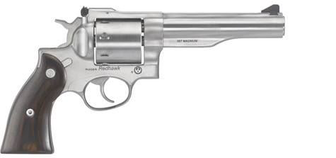 Ruger Redhawk Double-Action Revolver - .357 Magnum/.38 Special - 5.5" - Hardwood - Ruger