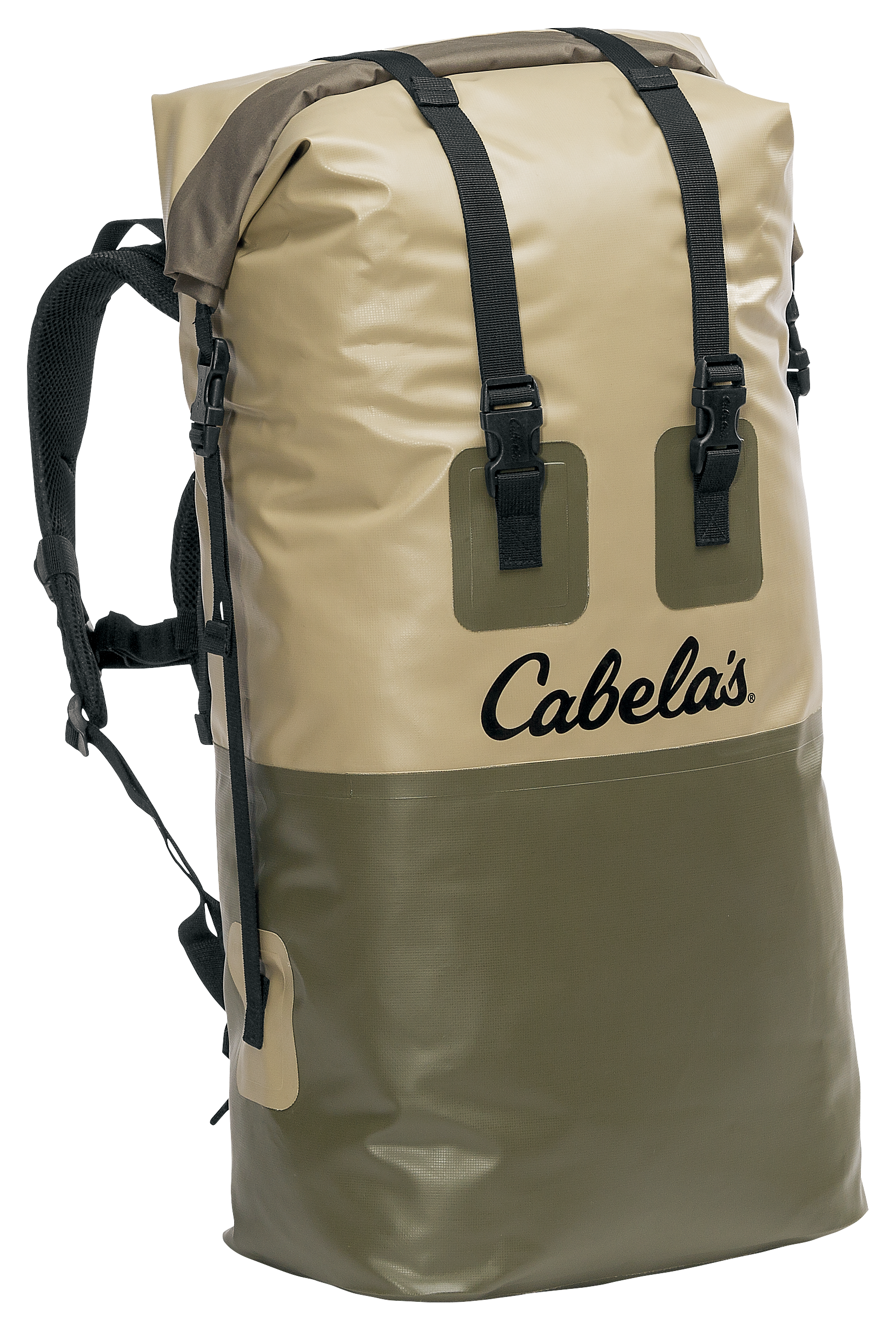 Cabela's Boundary Waters Roll-Top Backpack - Tan - 70L - Regular 31'x14'x10