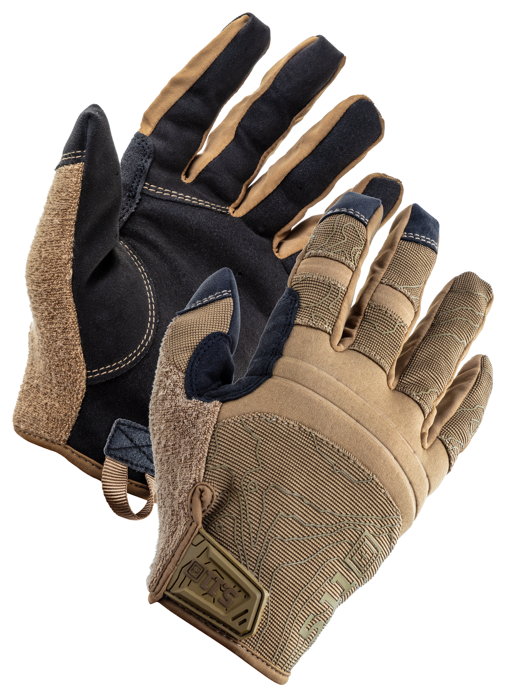 5.11 Tactical Competition Shooting Gloves for Men - Kangaroo - S