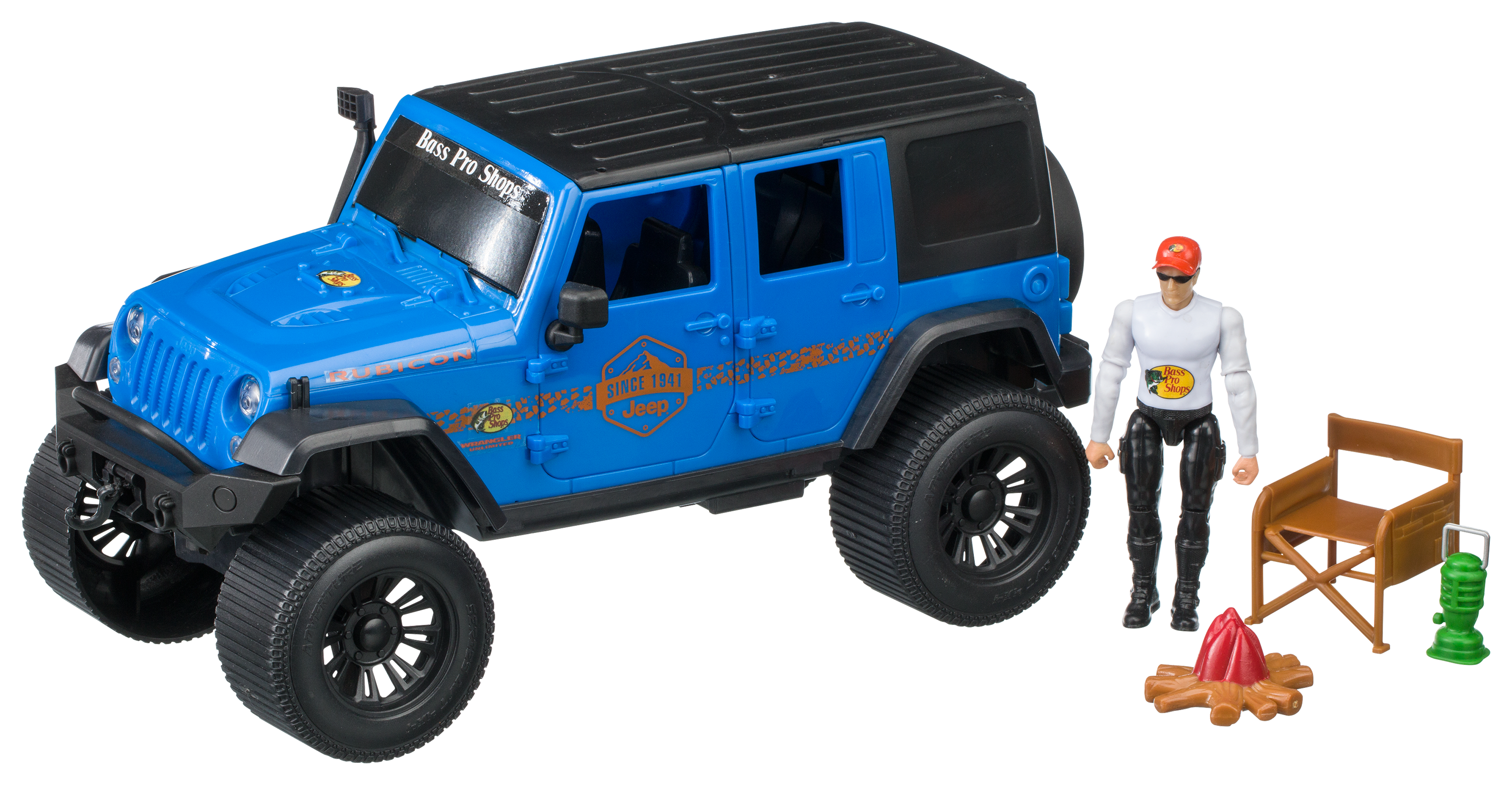 Bass Pro Shops Licensed Jeep Camping Playset for Kids