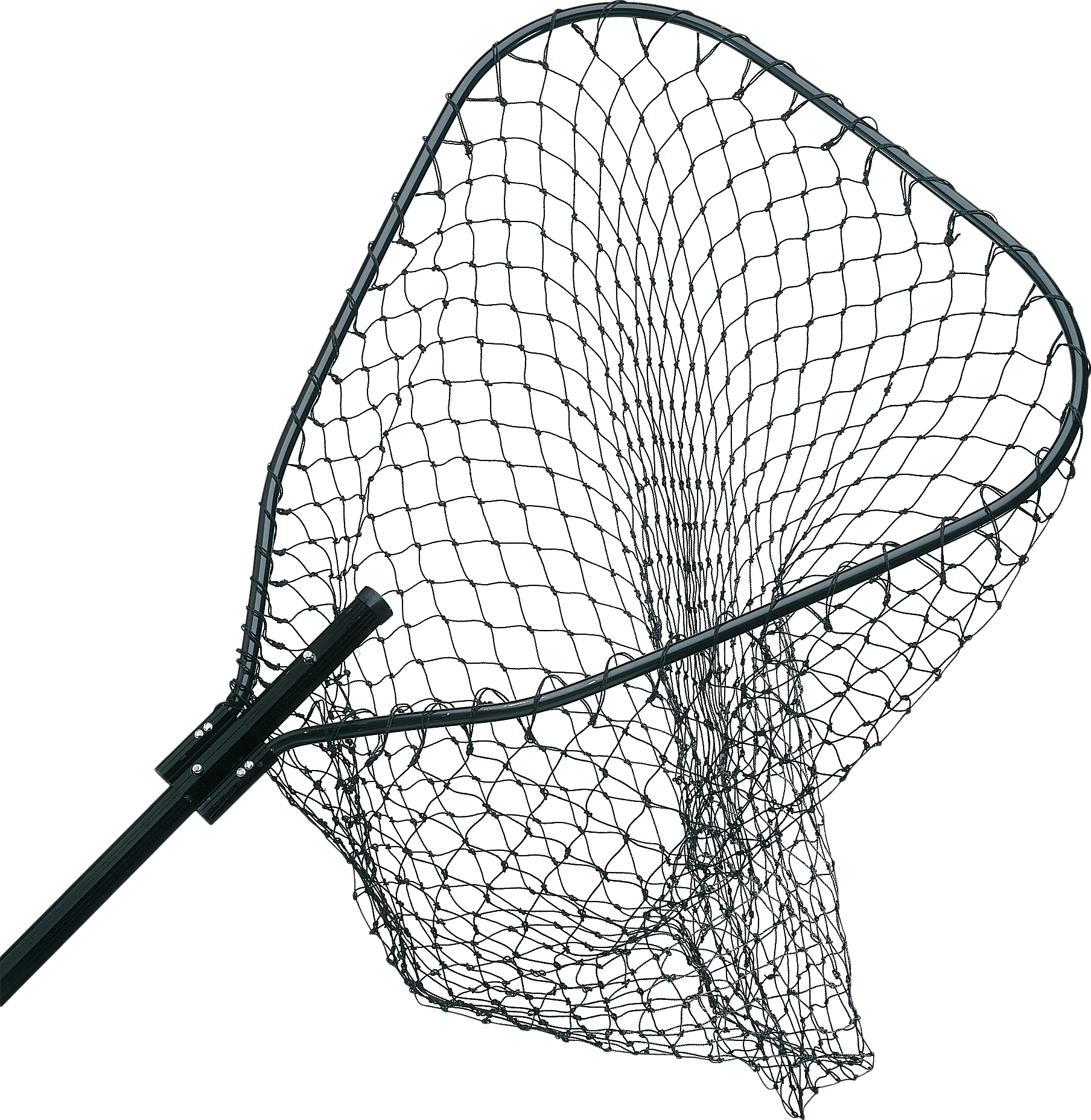Ranger Nets Knotless Flat Bottom Rubber Coated Net with Telescopic Octagon  Handle, 25x25-Inch, Black : Fishing Nets : Sports & Outdoors 