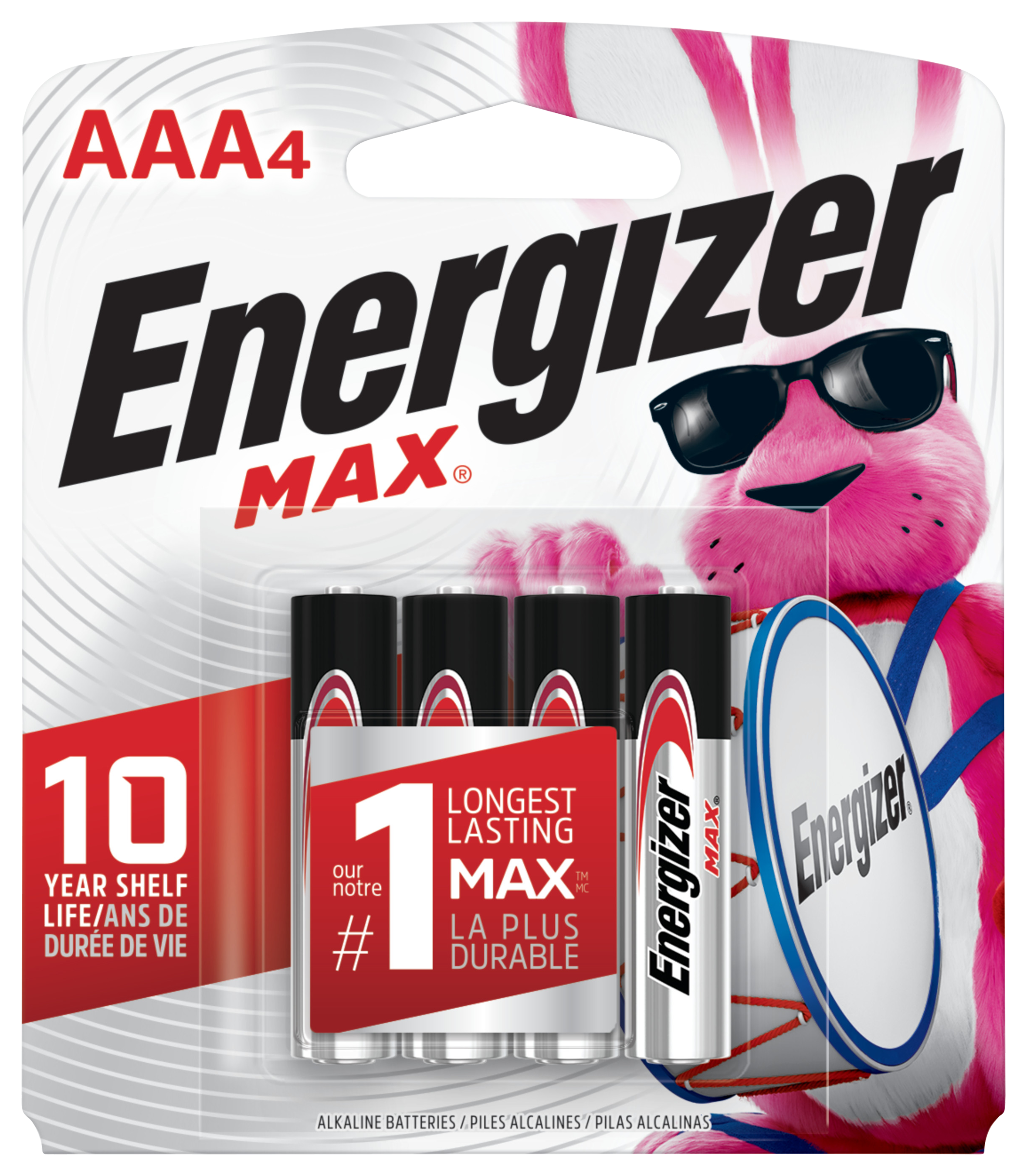 Energizer Max AAA Batteries - 4 Pack - 12081505325329-2570336 - Lighting Enjoy reliable, long-lasting power when you need i sku 12081505325329-2570336