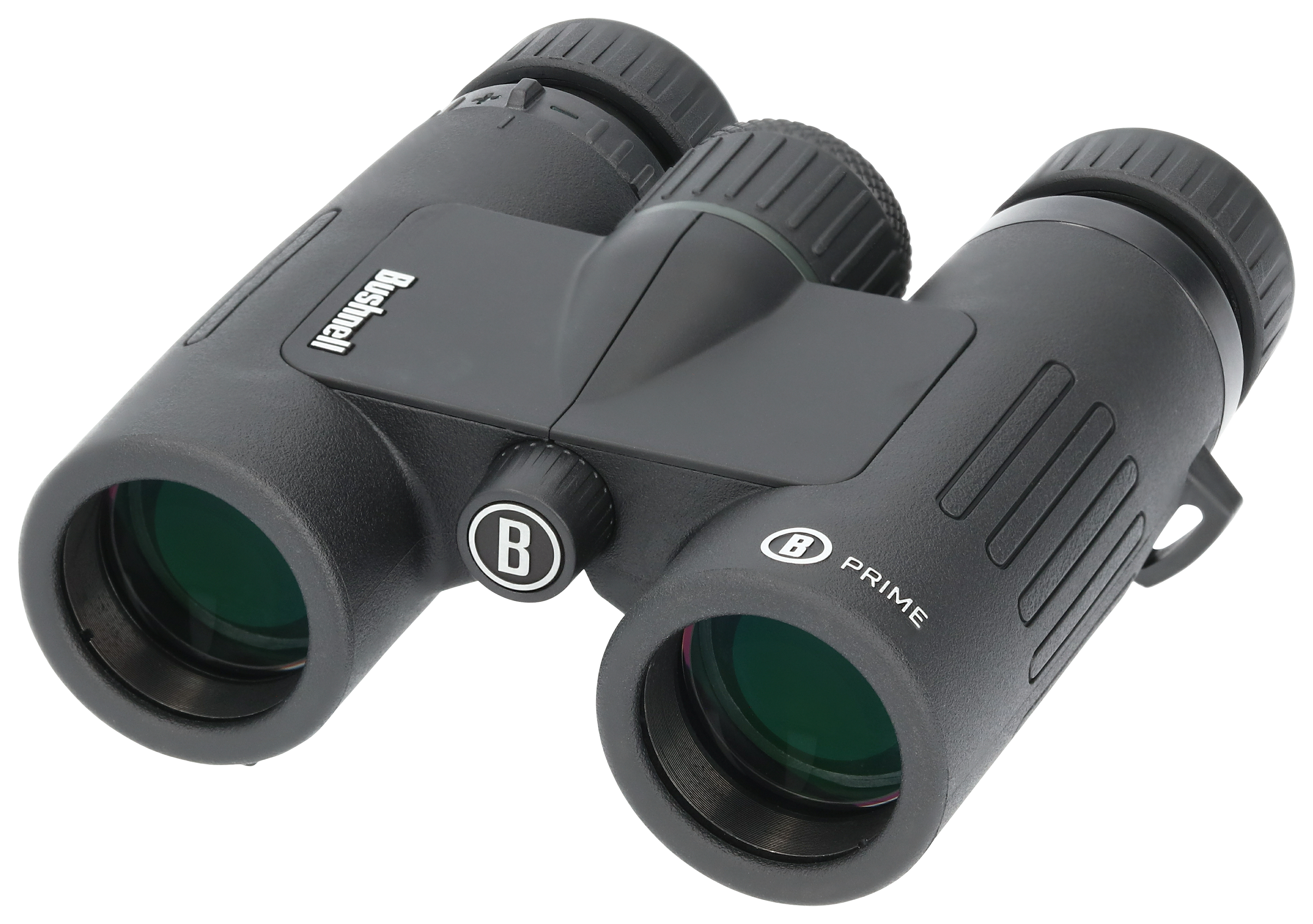 Bushnell 12x25 Binoculars with Case, ZEBCO Model 33 Spincast Fishing Reel  and Johnson Commander 150 Fishing Reel Box and Bag (No Reel)