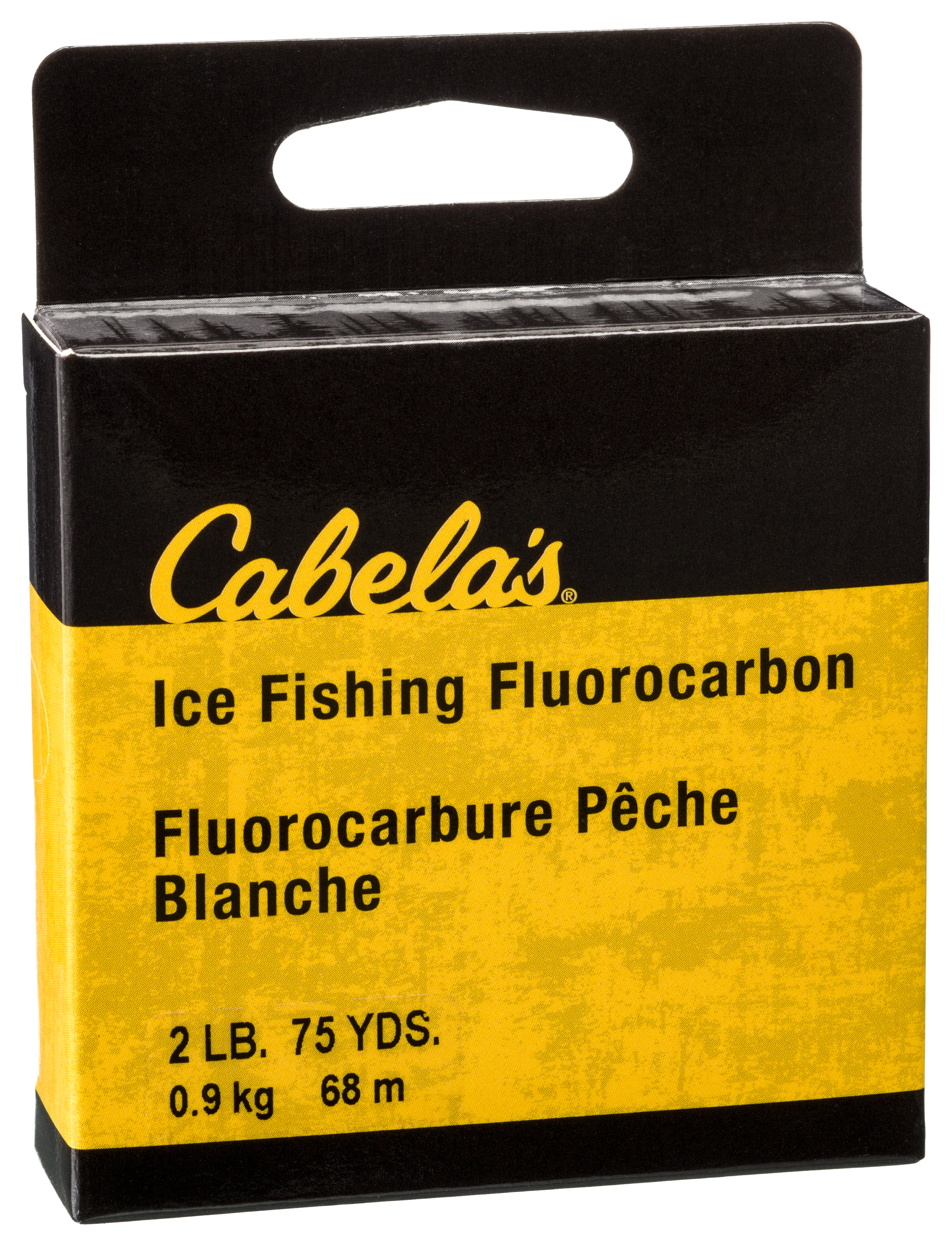 Image of Cabela's Ice Fishing Fluorocarbon Line - 4 lb. 75 Yards