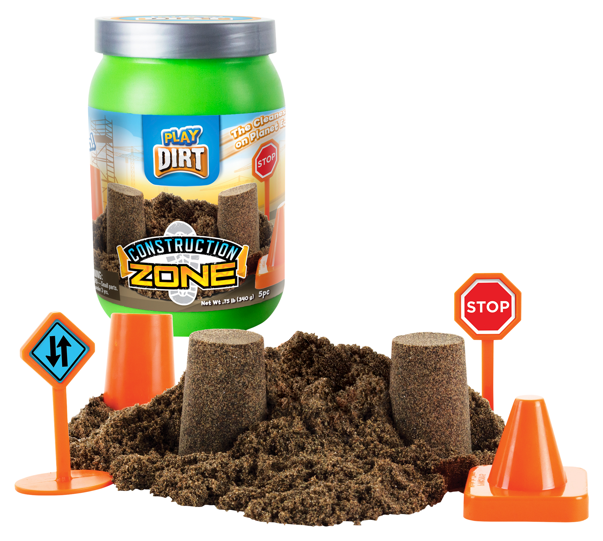 Play Dirt Construction Zone Dirt