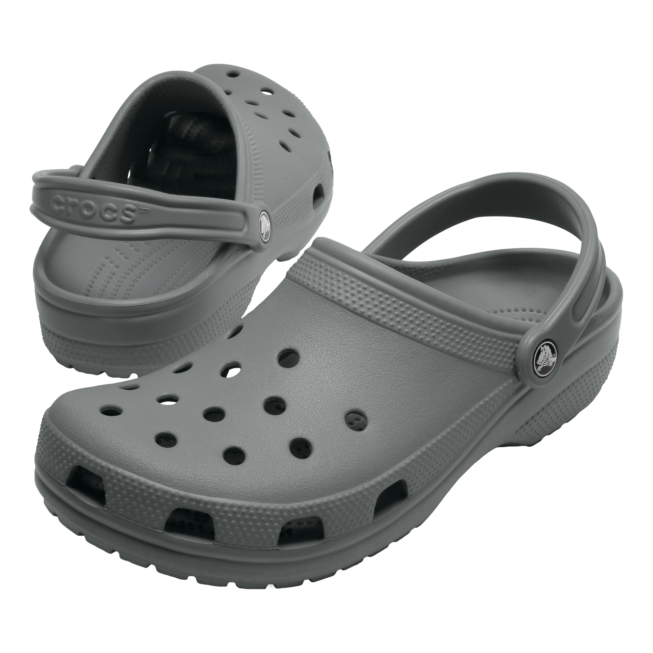 Image of Crocs Classic Clogs for Men - Slate Grey - 10M