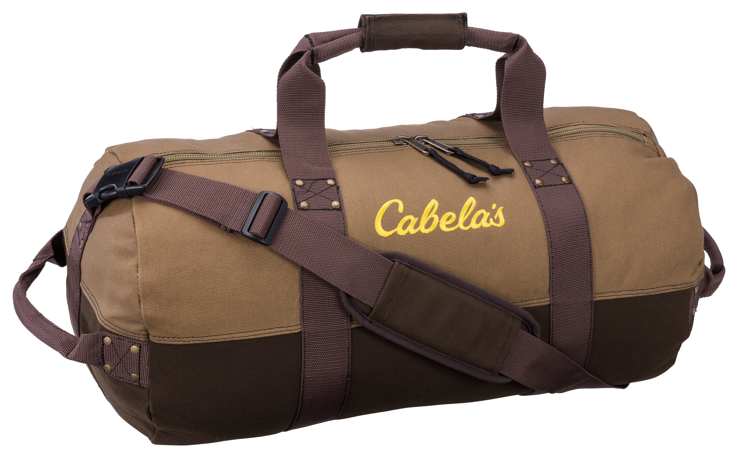 Cabelas Heavy Canvas Duffel Bag - Brown - 60L