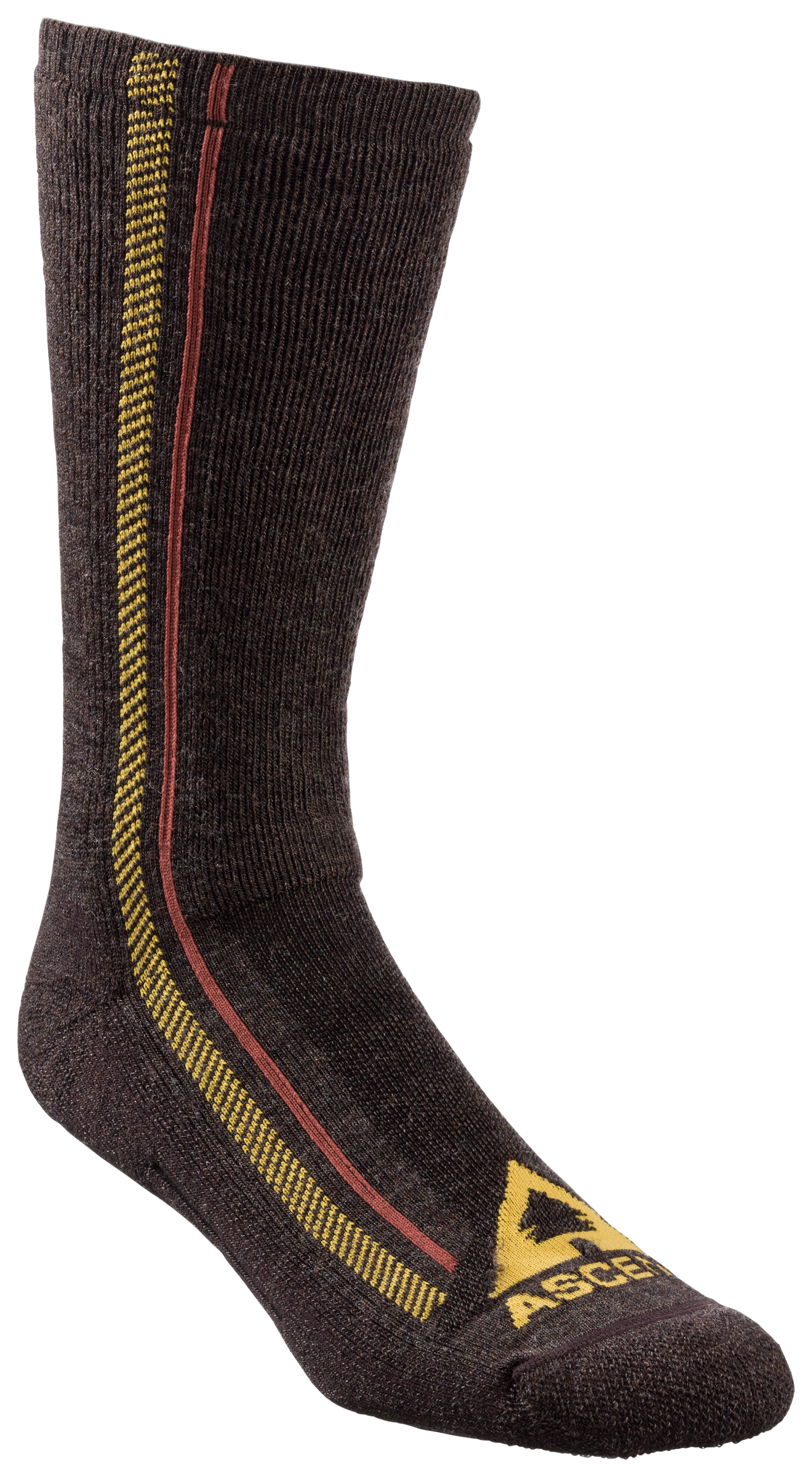 Ascend Heavyweight Trekker Socks for Men - Earthern -  L