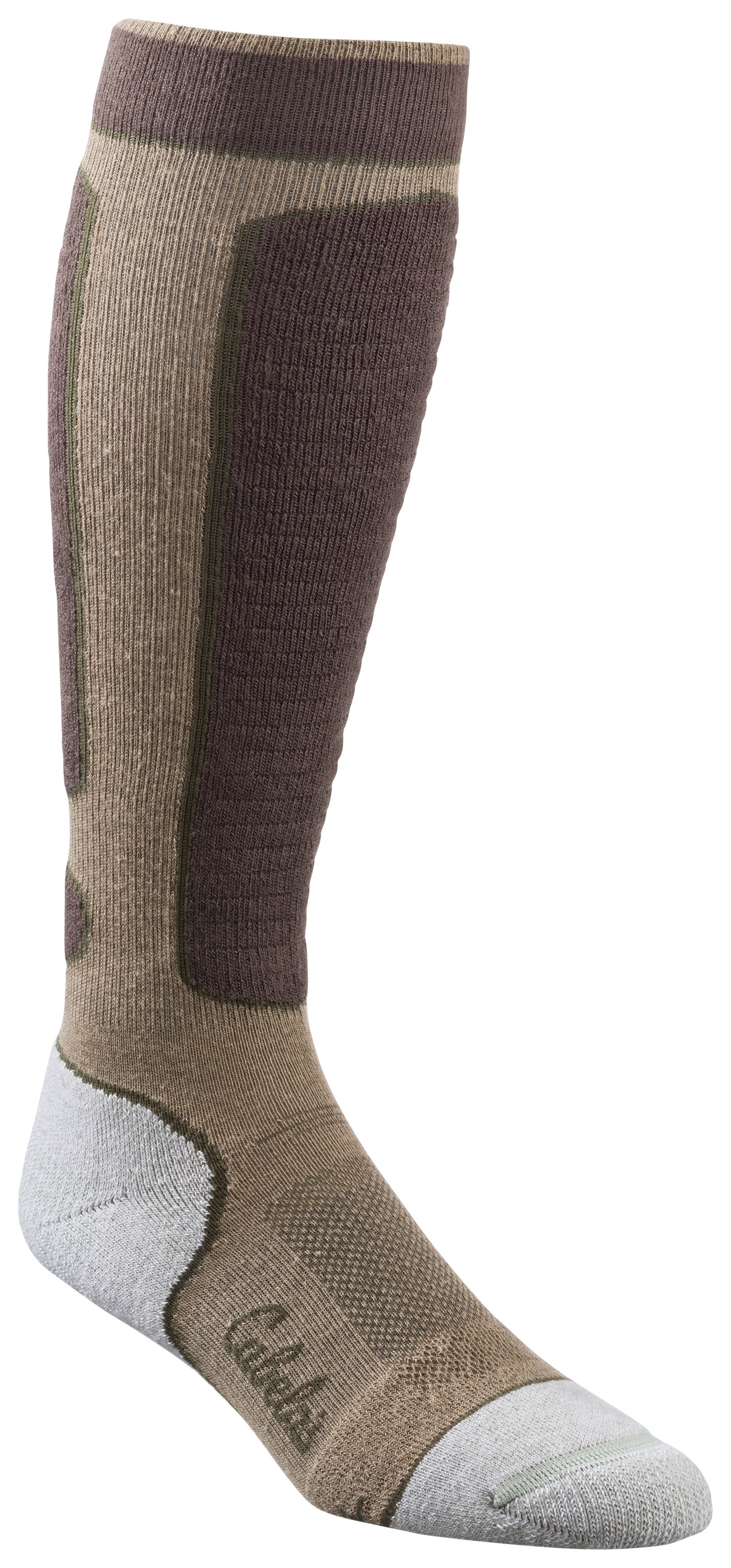 Cabelas Instinct Lite Over-The-Calf Socks for Men - Khaki - L