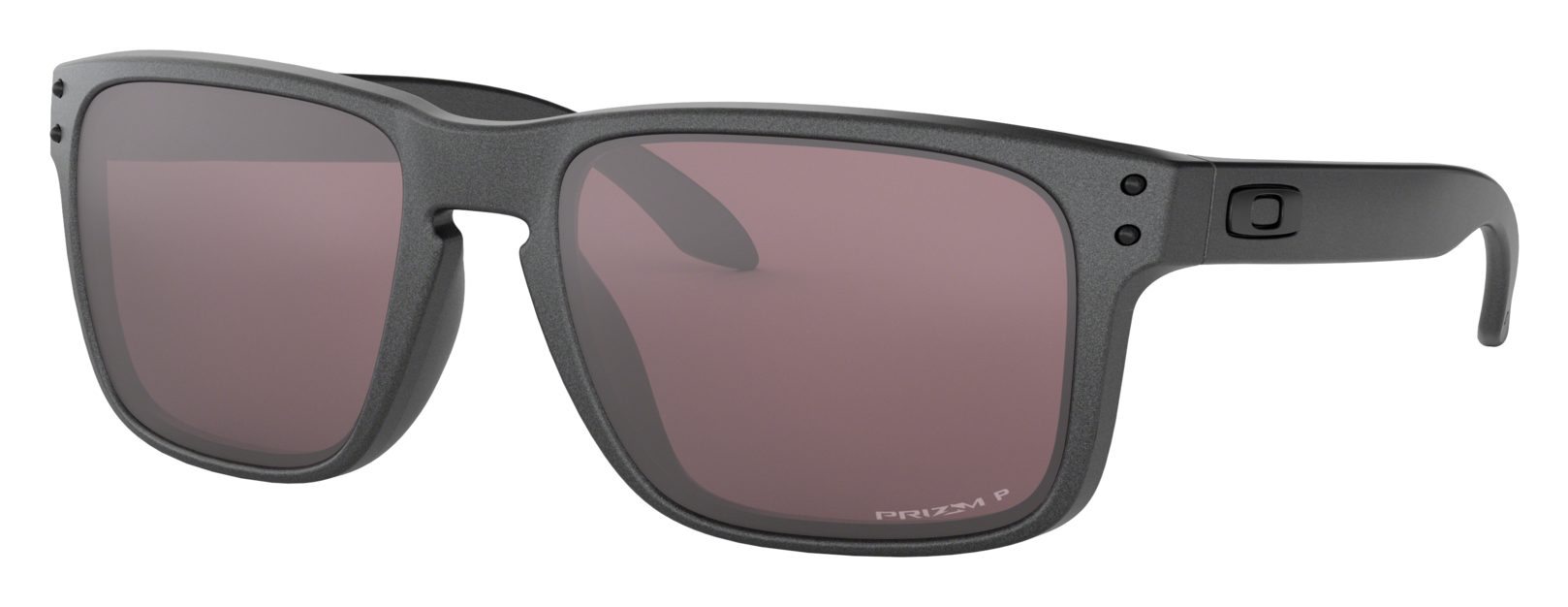 Image of Oakley Holbrook Polarized Sunglasses - Steel/Prizm Daily - Standard