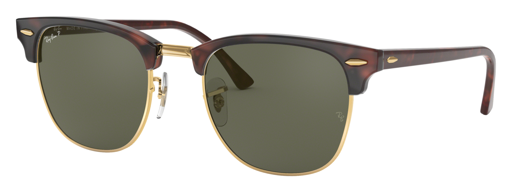 RAY-BAN Clubmaster Classic RB3016 Polarized Sunglasses