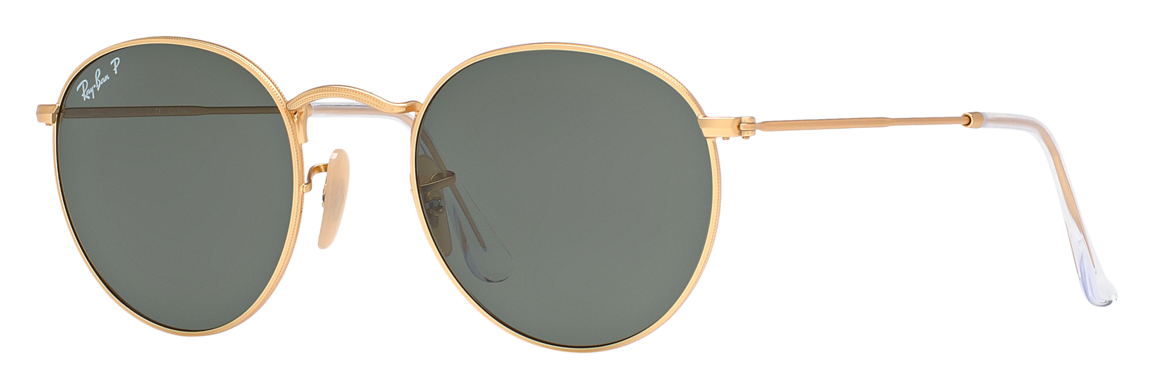 RAY-BAN Round Metal RB3447 Glass Polarized Sunglasses