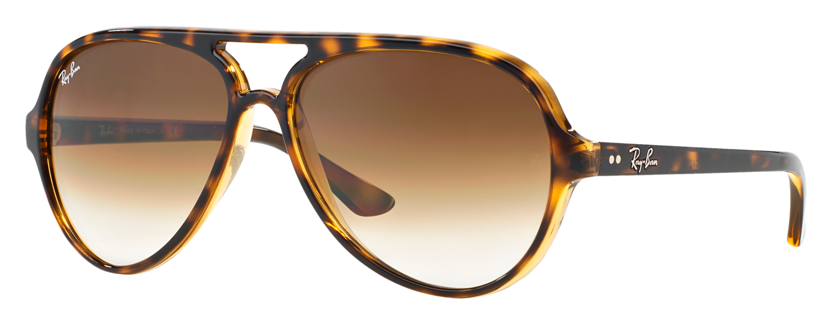 Ray-Ban Cats 5000 Classic RB4125 Glass Gradient Sunglasses