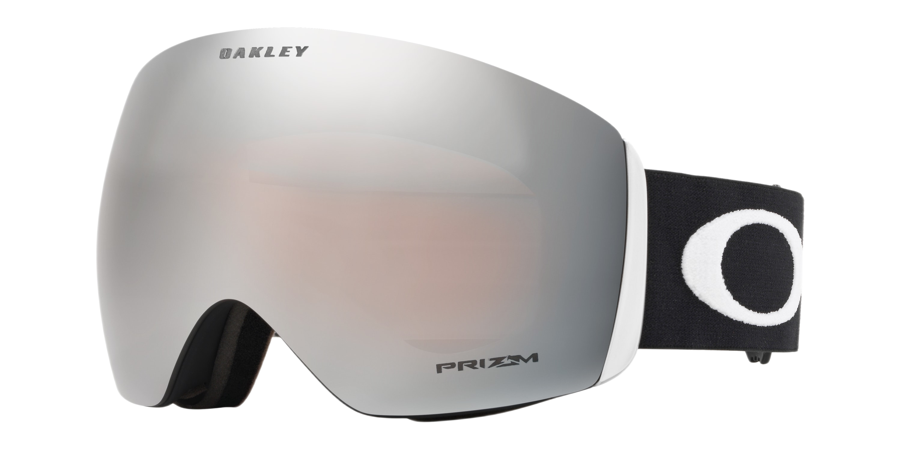 Image of Oakley Flight Deck L Snow Goggles OO7050 Prizm Snow Goggles - Matte Black/Prizm Snow Black Mirror