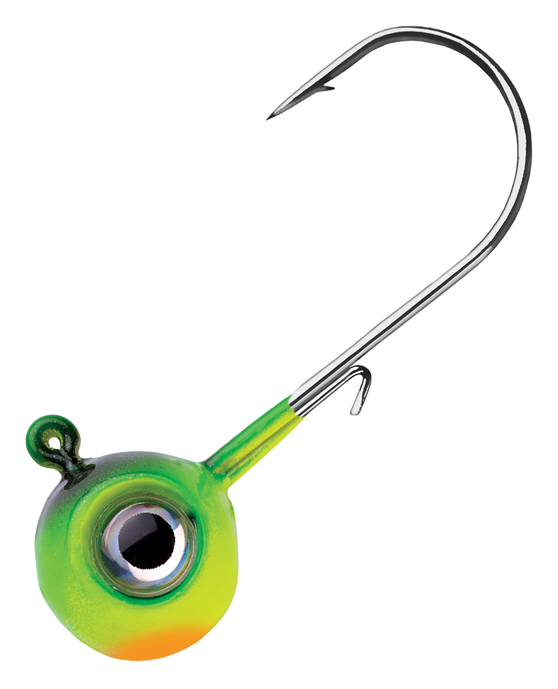 VMC Neon Moon Eye Jighead - 1 oz. - Firetiger - 100014353-2585235 - Fishing River fishermen love aspirin-head jigs because the sku 100014353-2585235
