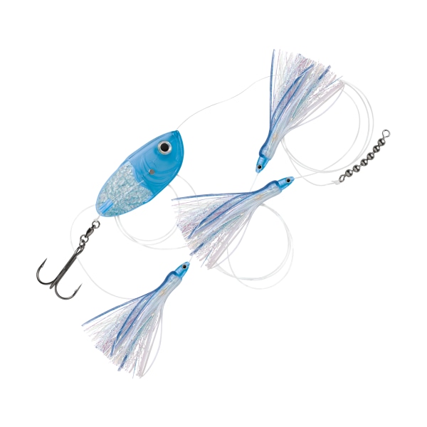 Luhr-Jensen Jensen Flash Fly Twinkie Rig - Fish Candy UV Blue