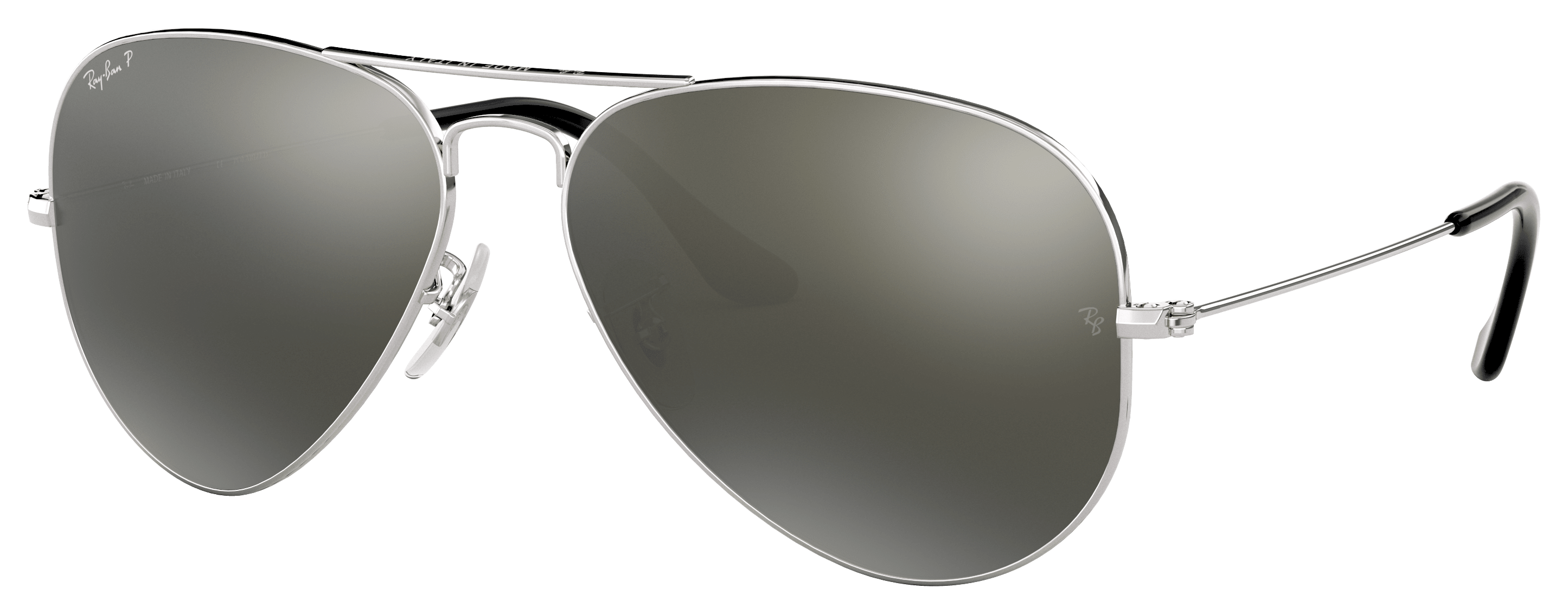 RAY-BAN Aviator Classic RB3025 Mirror Glass Polarized Sunglasses