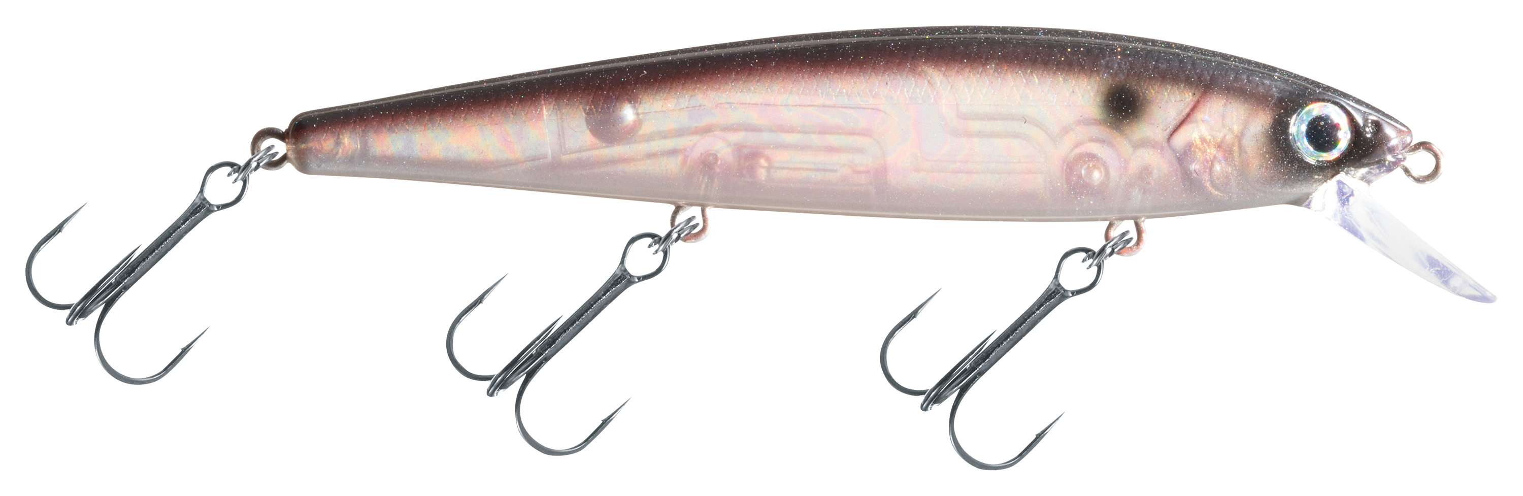Strike King KVD Jerkbait - 4-1/4 - 1/2 oz. - Pro Black