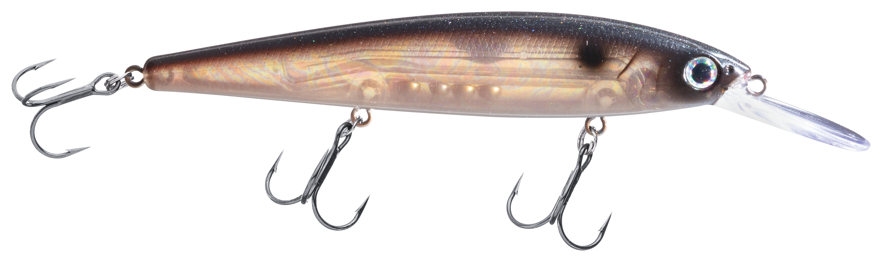 Strike King KVD Deep Jerkbait - 4-1/2 - Pro Black