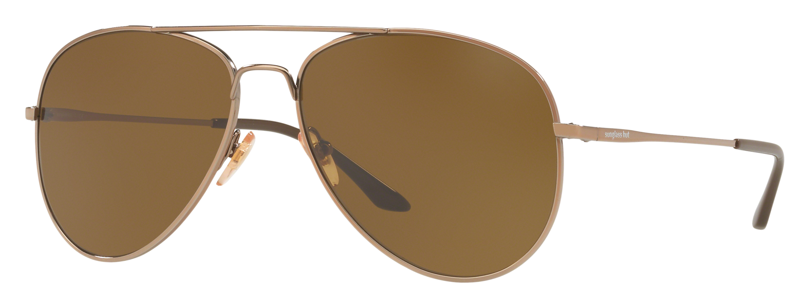 Image of Sunglass Hut HU1001 Sunglasses - Bronze/Brown - Standard