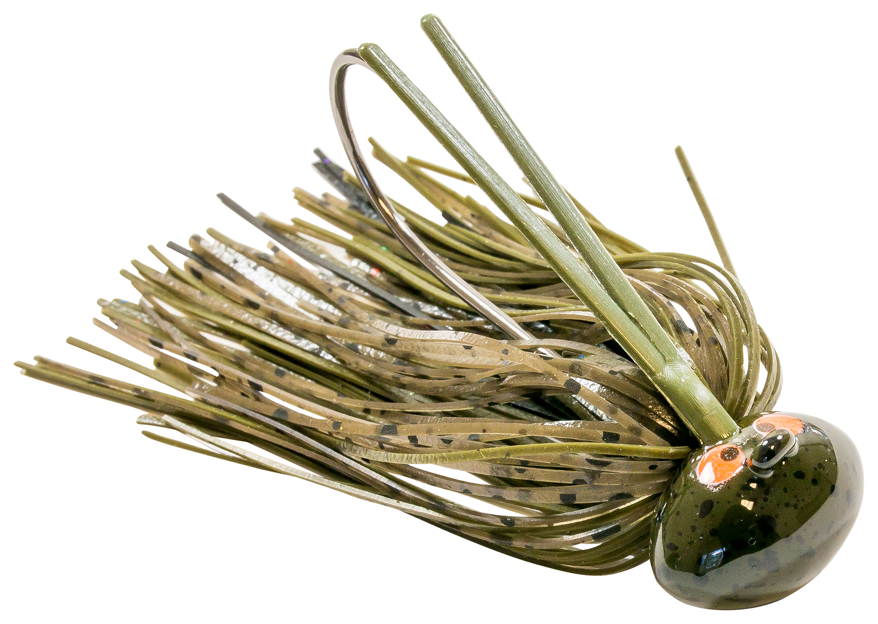 Z-Man CrossEyeZ Football Jig - 3/4 oz. - Green Pumpkin