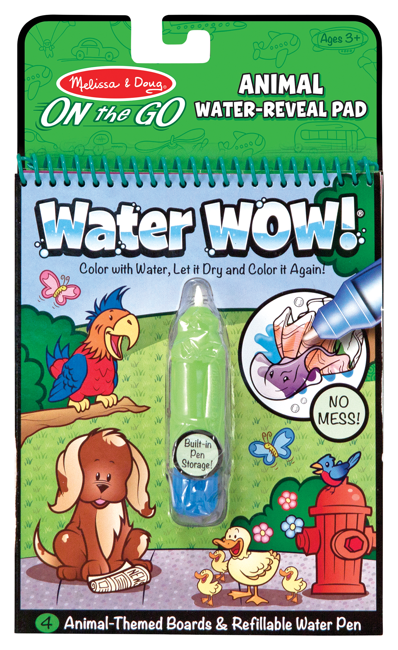 Water Wow! - Animals Water-Reveal Pad #5376 Melissa & Doug