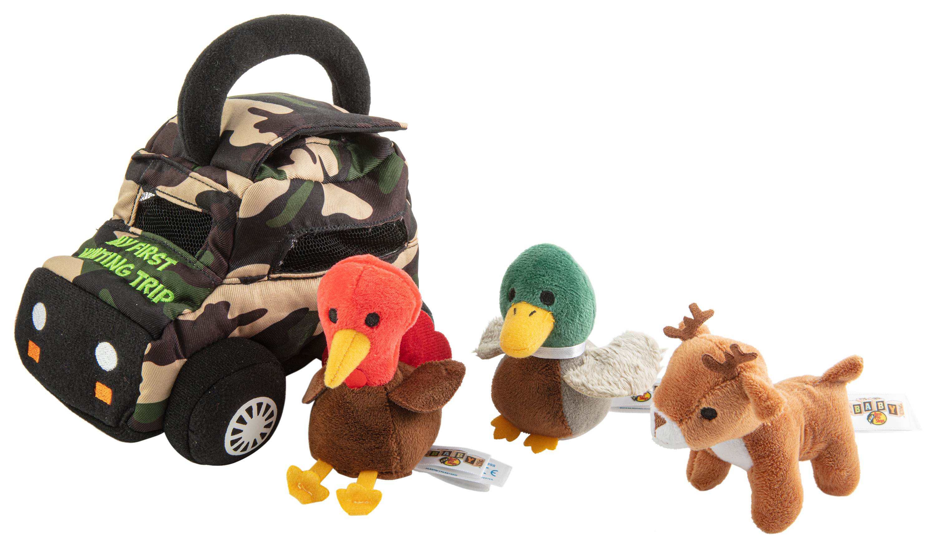 Bass Pro Shops My First Hunting Trip Interactive Plush Play Set