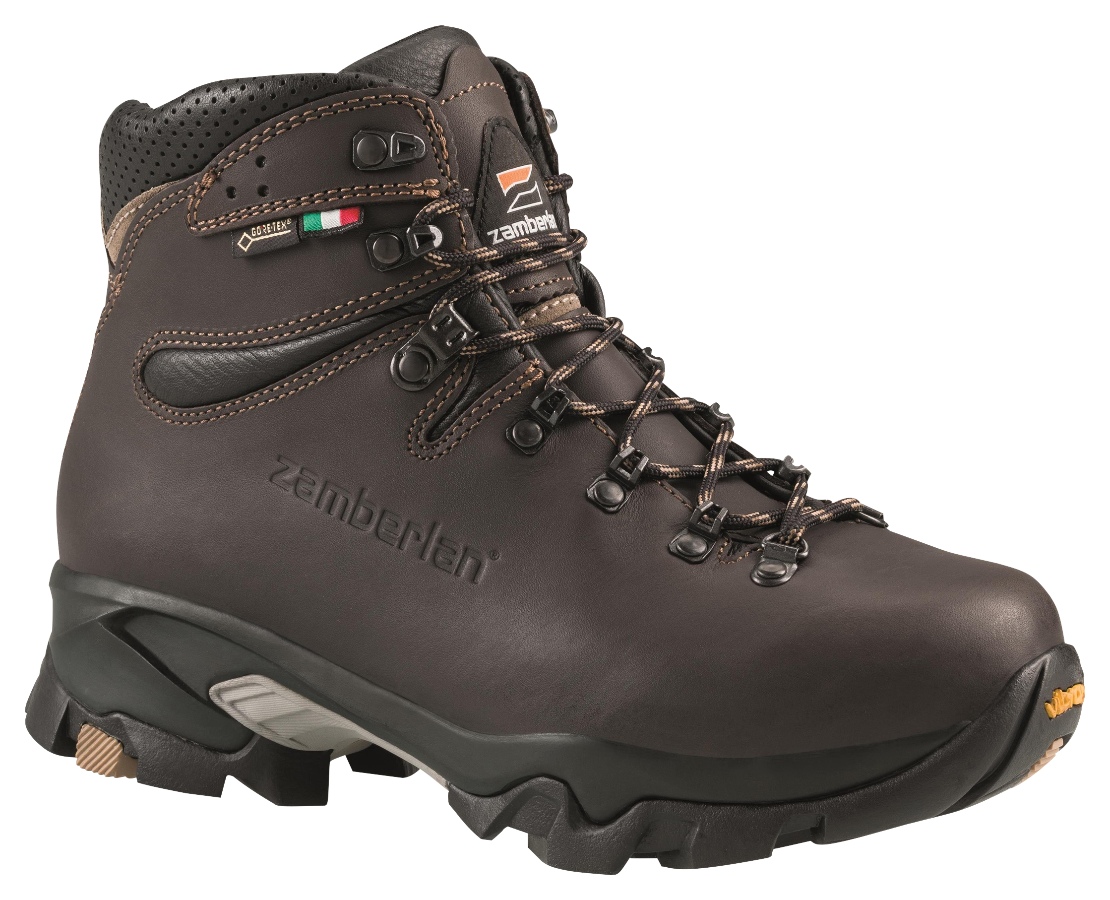 Zamberlan 996 Vioz GTX Waterproof Hiking Boots for Ladies - Dark Brown -  8.5M