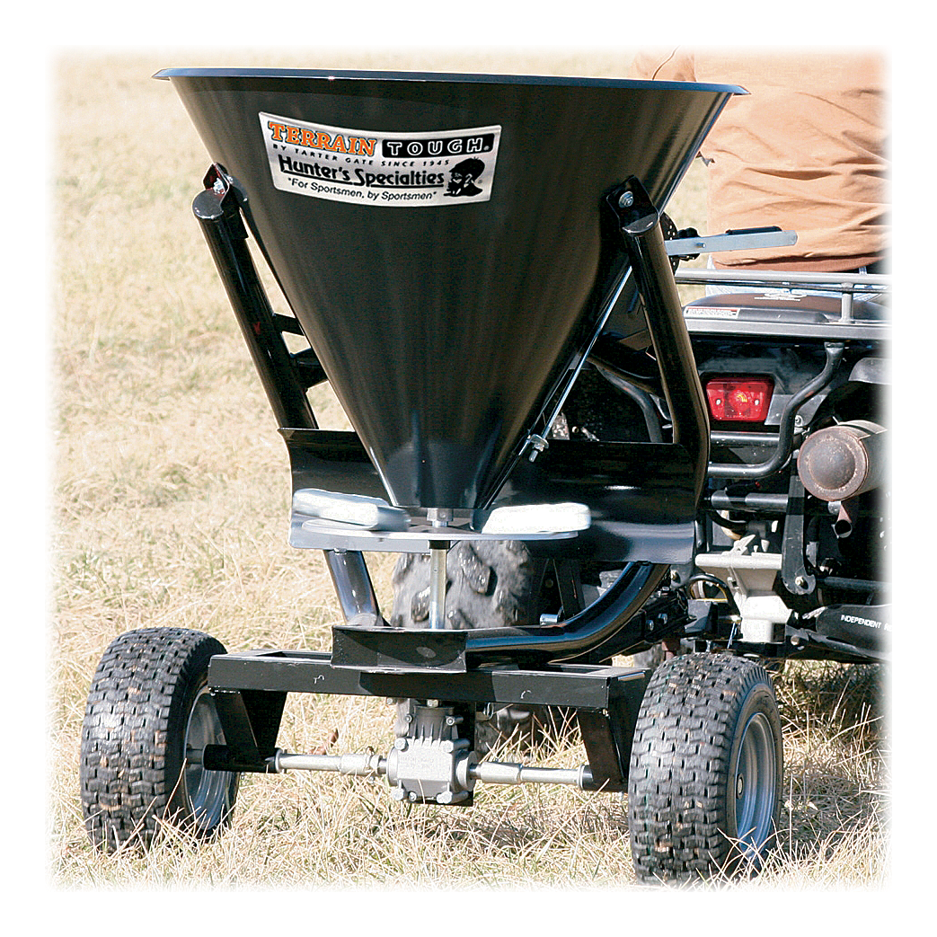 Terrain Tough ATV 5-Bushel Pull-Behind Spreader