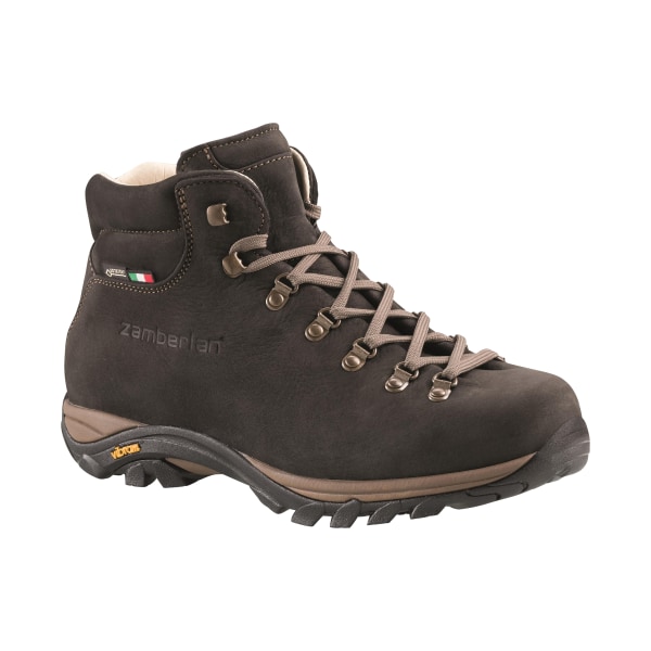 Zamberlan 320 Trail Lite EVO GTX Waterproof Hiking Boots for Men - Dark Brown - 8M
