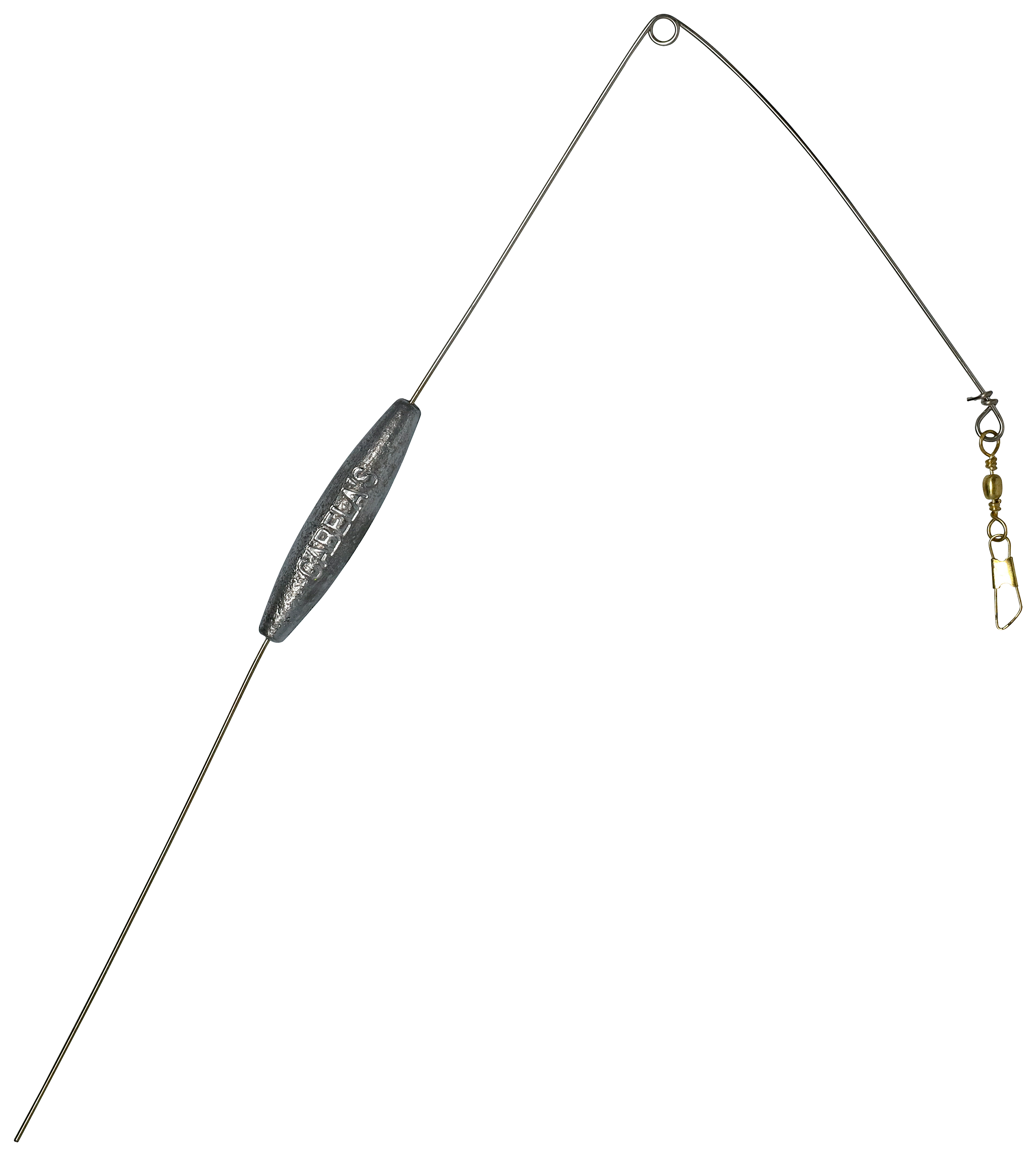 Matzuo Stand-up Chartreuse 1/2 oz. Floating Bottom Bouncer for Walleye and  more