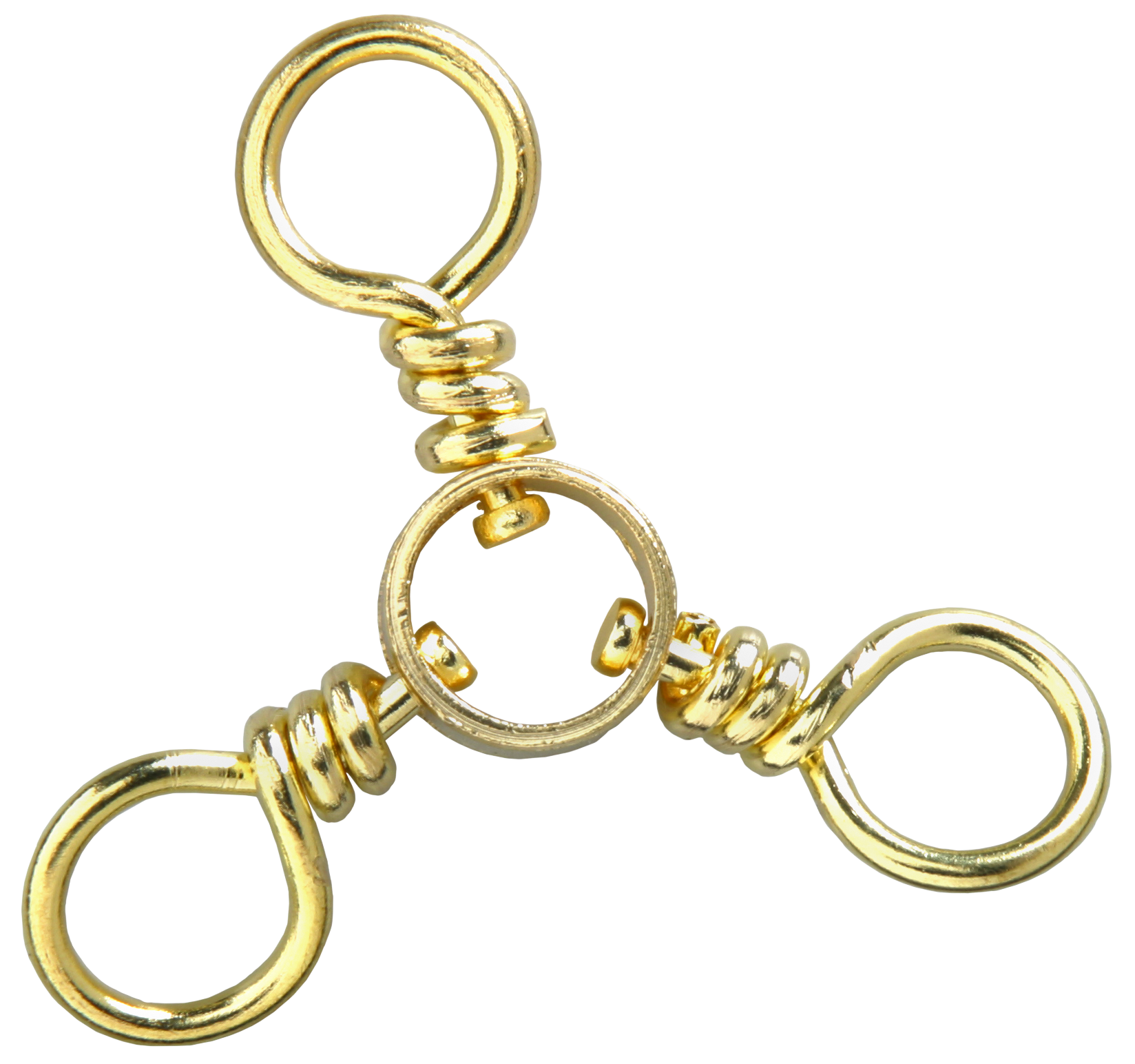 36 count - 3 way swivels, size # 2 Brass findish Danielson 1800SP-2