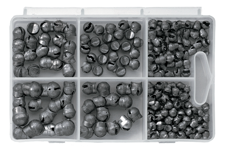 Bass Pro Shops XPS 210-Piece Split Shot Sinker Kit