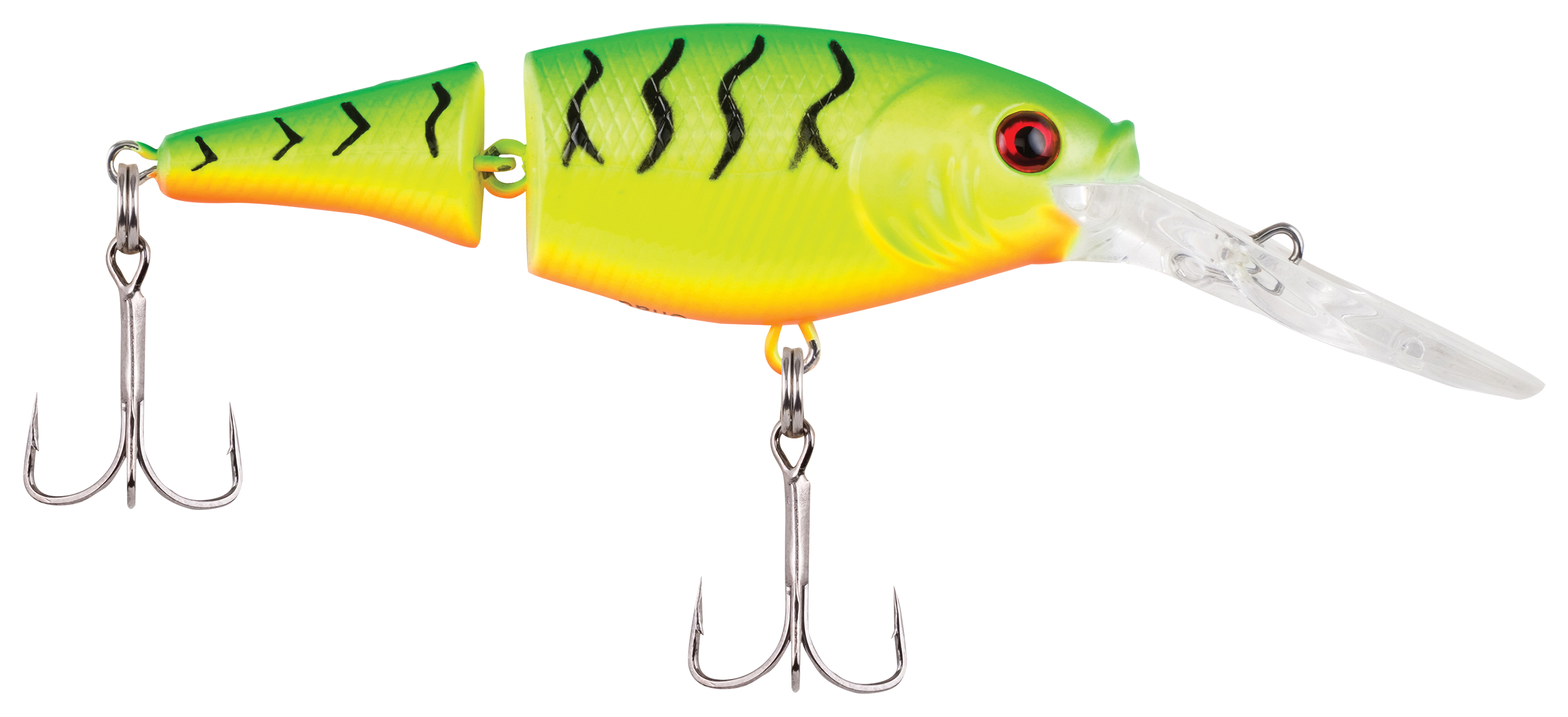 Berkley Flicker Shad Jointed Fishing Lure, HD Yellow Perch, 1/3 oz