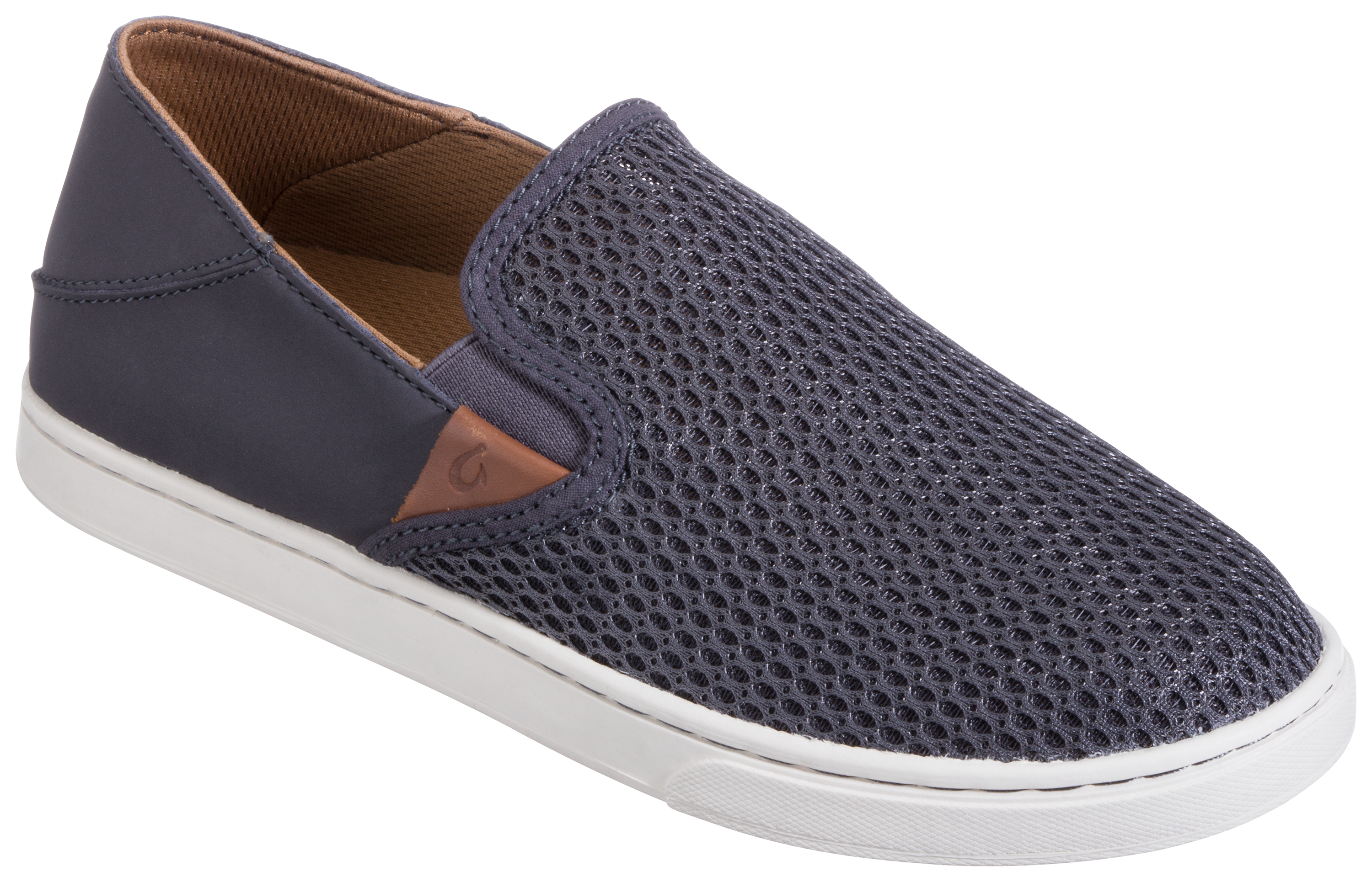 Olukai Pehuea Slip-On Shoes for Ladies - Pavement/Pavement - 6M