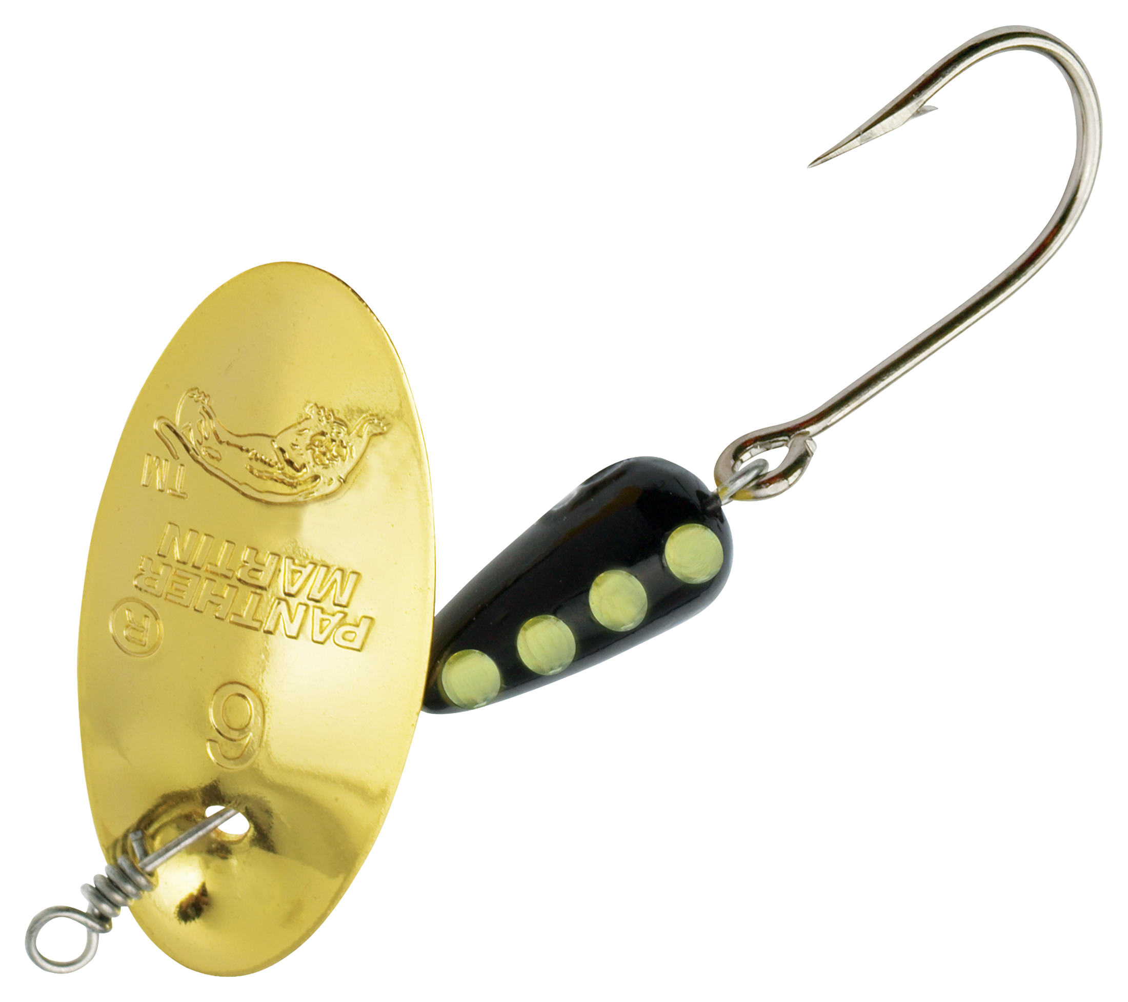Panther Martin Classic Single Hook Spinner - Gold