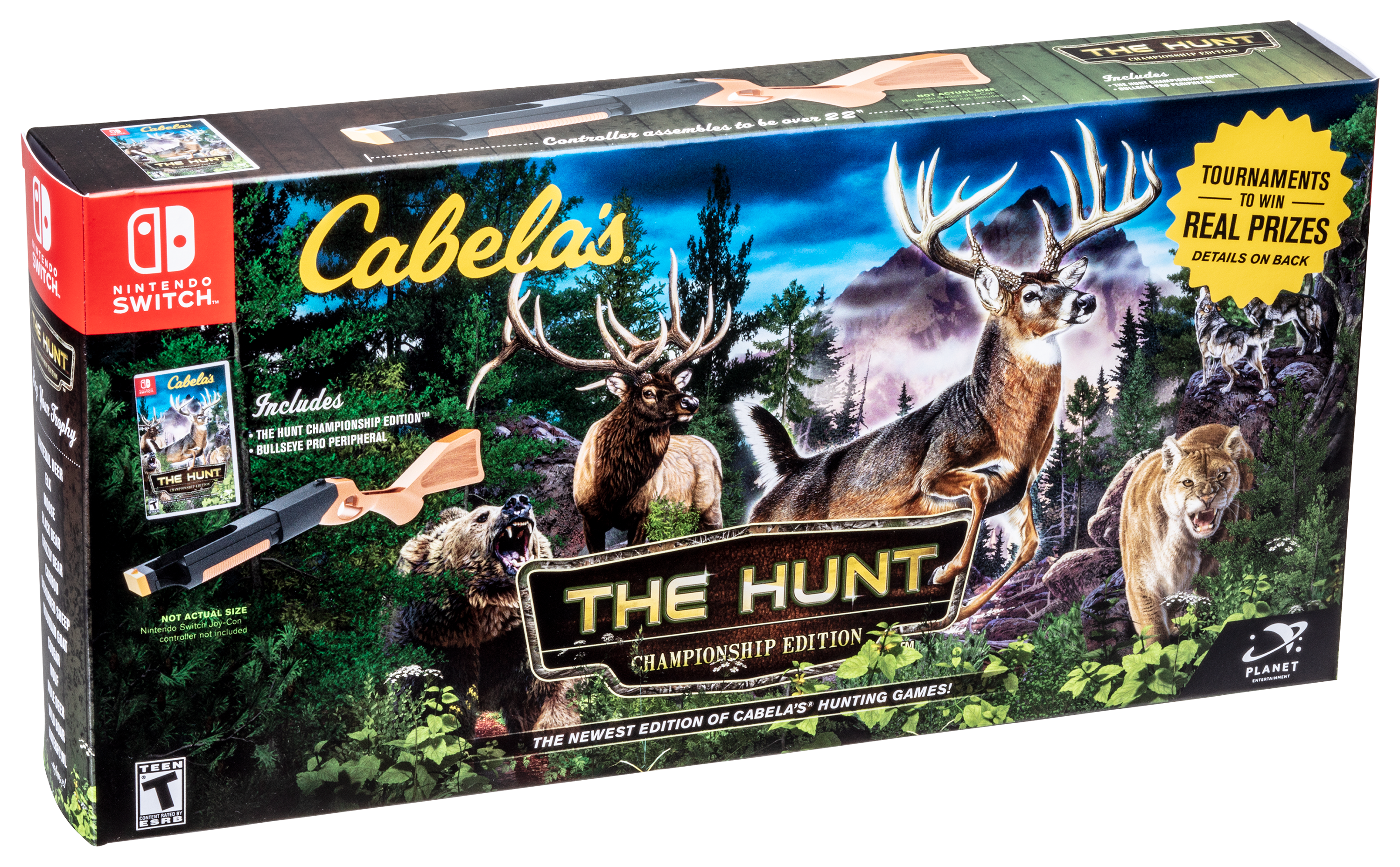 Cabela's The Hunt Championship Edition Hunting Game Bundle for Nintendo  Switch