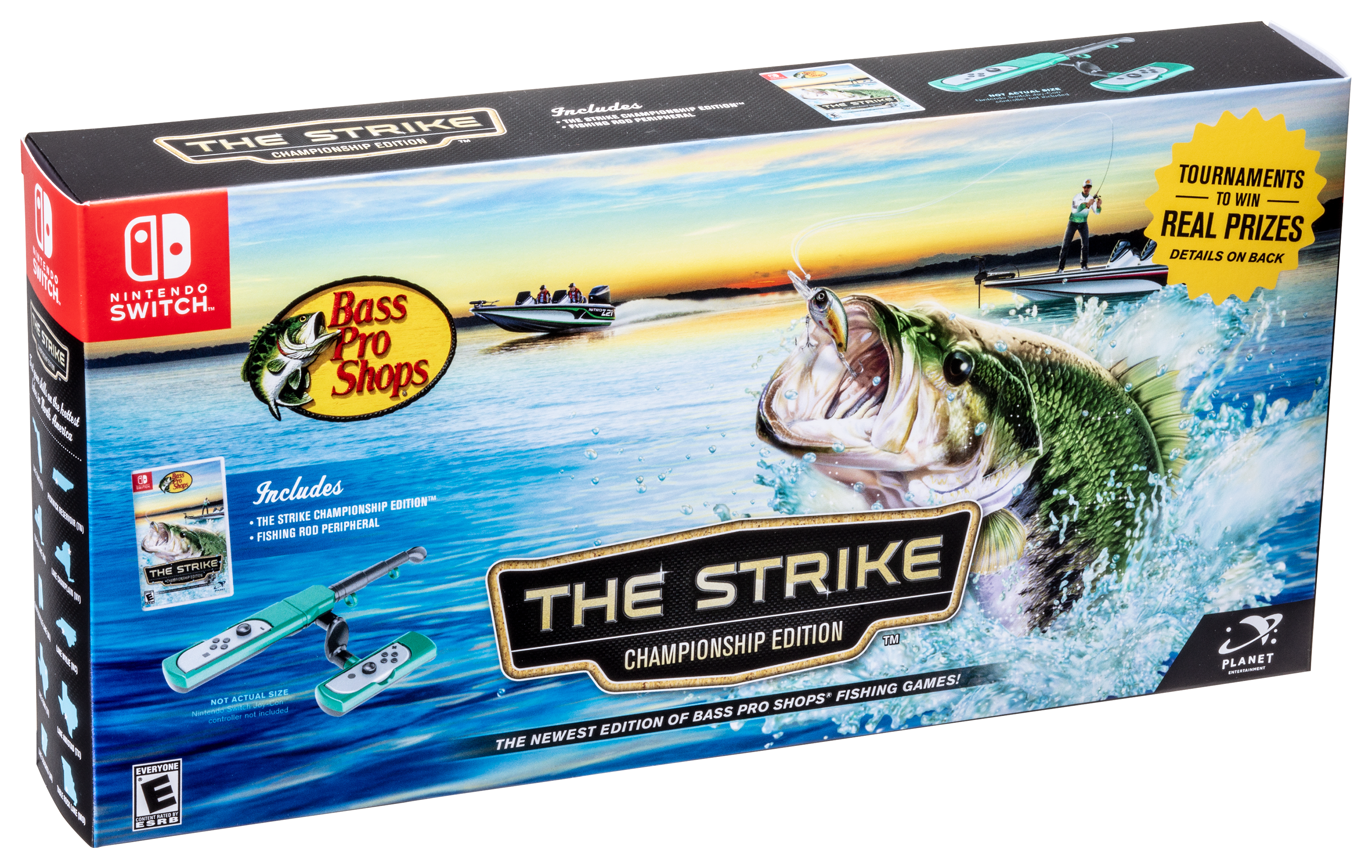 Bass Pro Shops The Strike Championship Edition Fishing Game Bundle for Nintendo Switch | Bass Pro Shops
