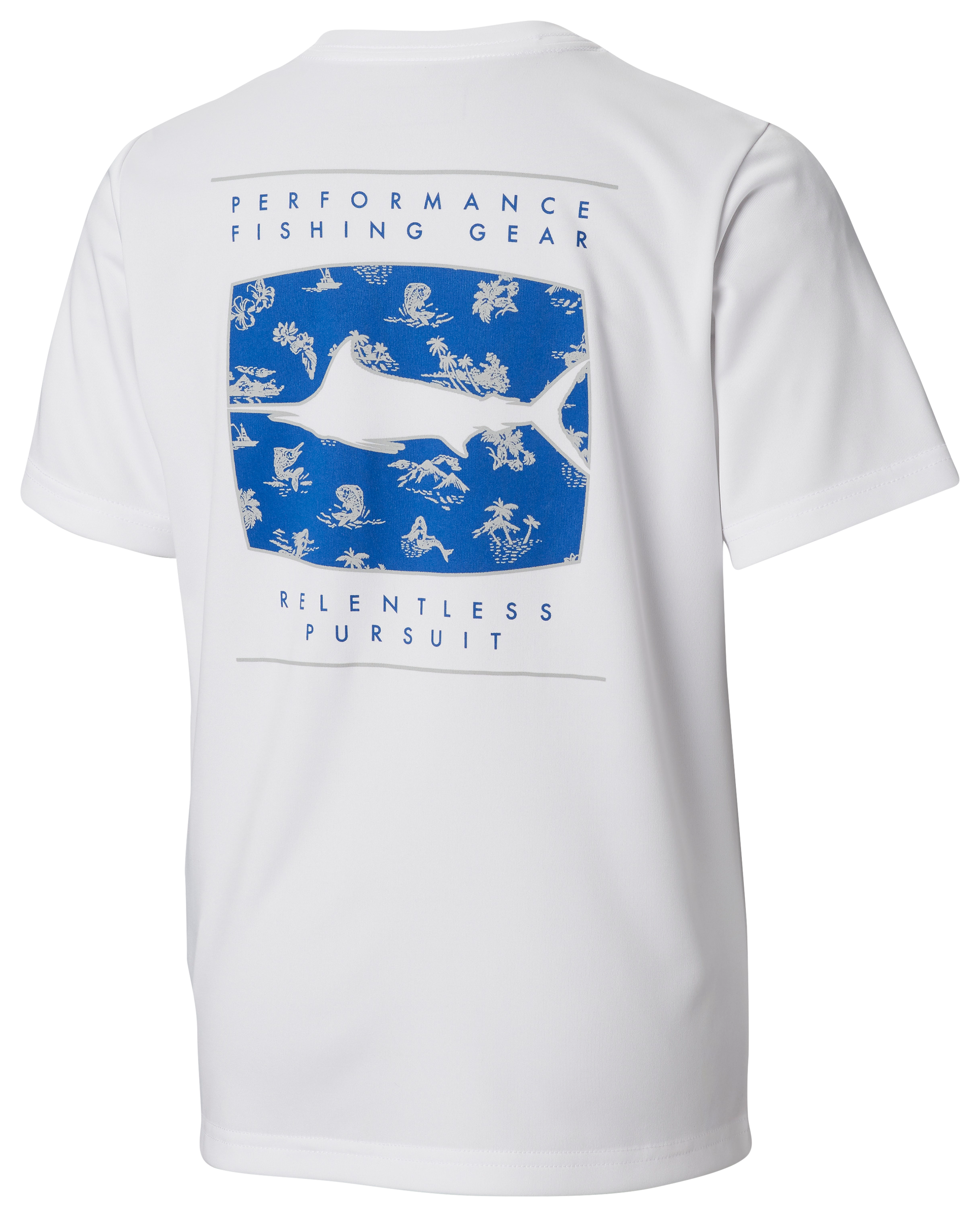 Columbia PFG Offshore Marlin Short-Sleeve Shirt for Kids