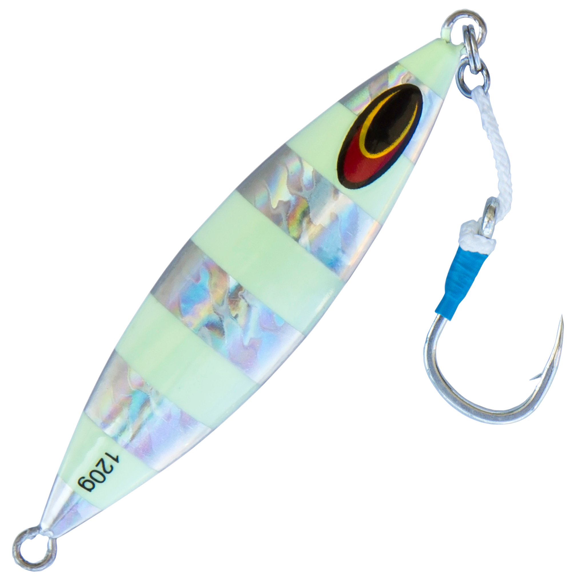 Nomad Design Gypsy Jig - 80g - Chartreuse White Glow
