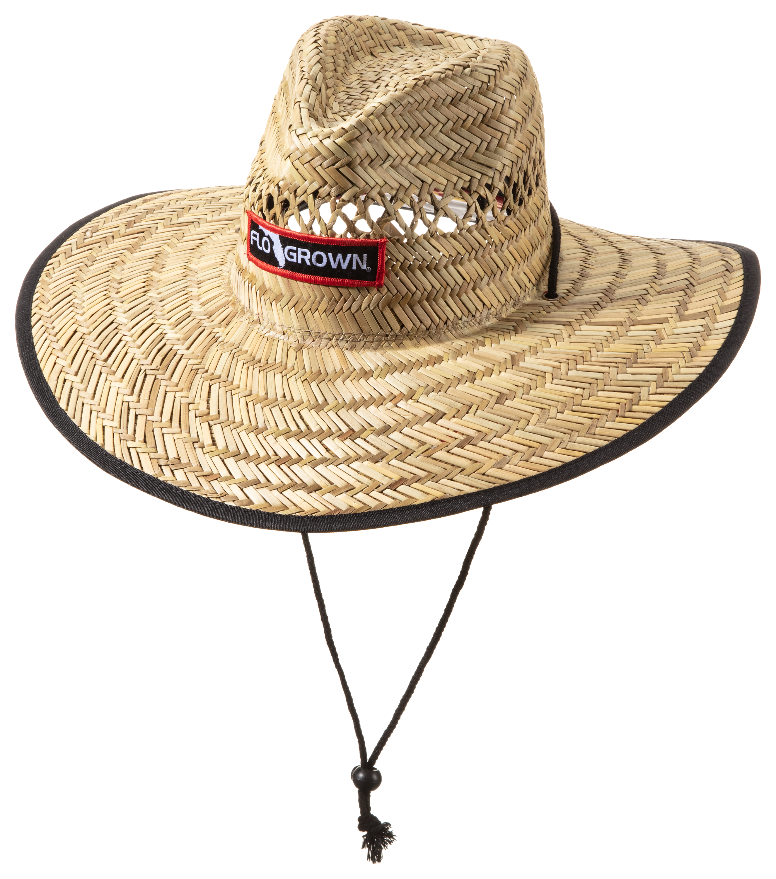 FloGrown Straw Flag Hat