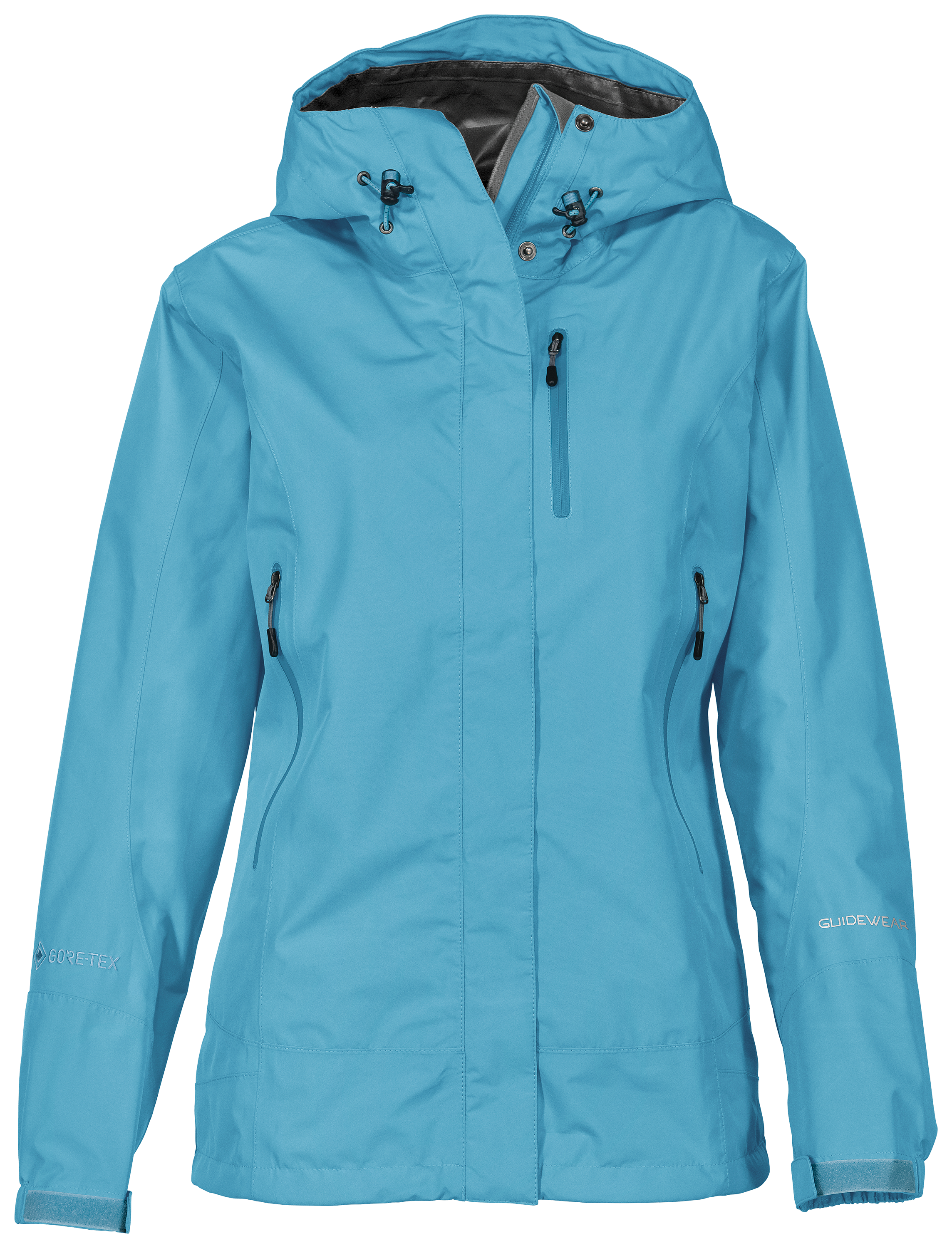 Johnny Morris Bass Pro Shops Guidewear Rainy River Jacket with GORE-TEX PacLite for Ladies - Delphinium Blue - L