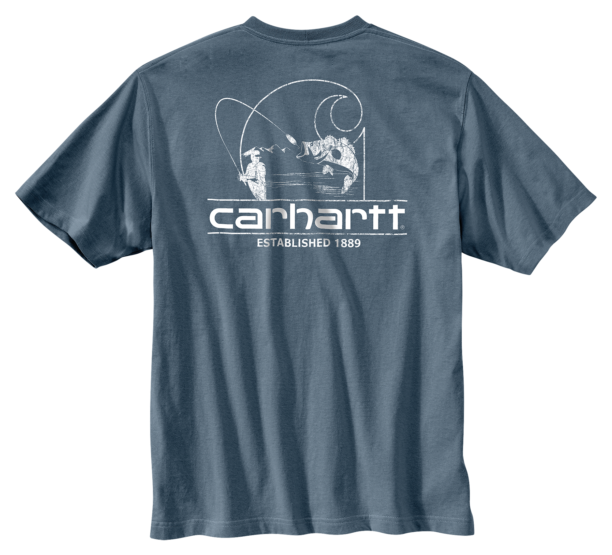 Carhartt Workwear Fish Logo Pocket T-Shirt for Men