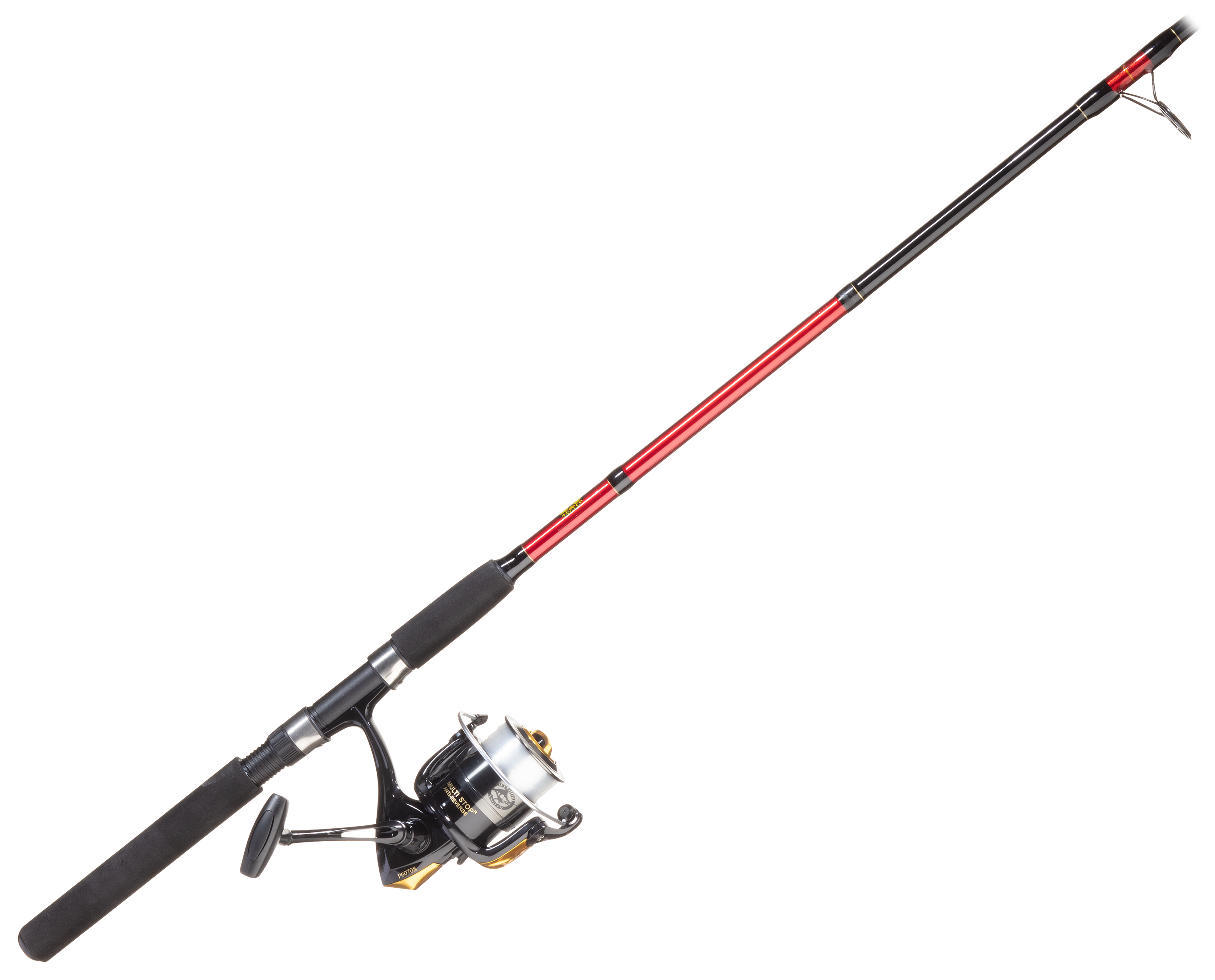 Offshore Angler Power Plus Trophy Rod and Reel Spinning Combo - PT7060MHS-2