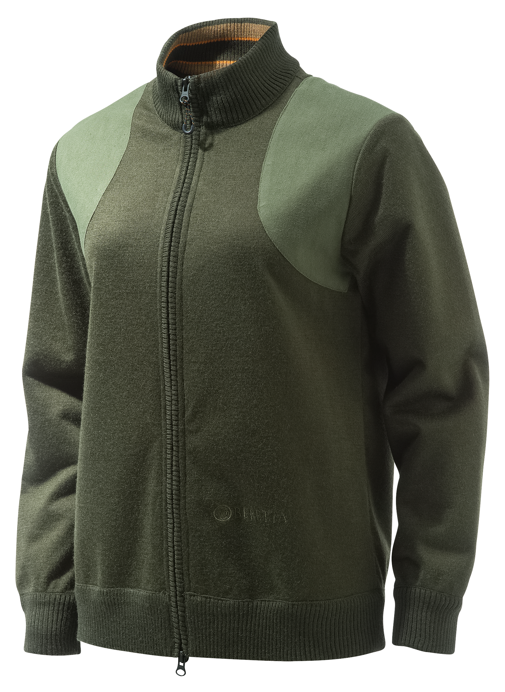Beretta Honor Windstop Full-Zip Long-Sleeve Sweater for Ladies - Green - Beretta