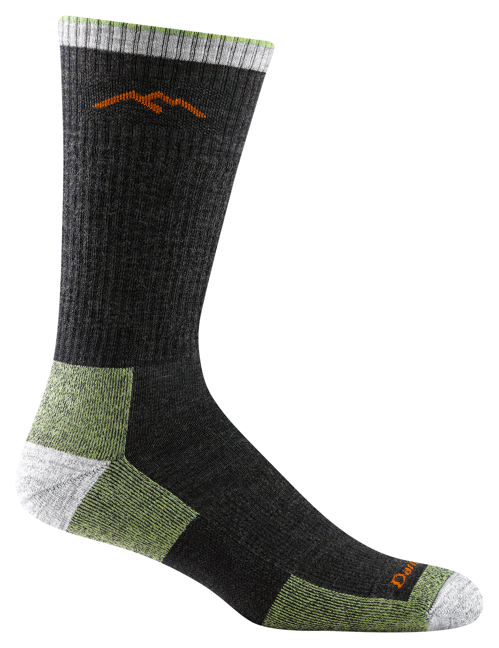 Image of Darn Tough Hiker Boot Cushioned Midweight Hiking Socks for Men - Lime