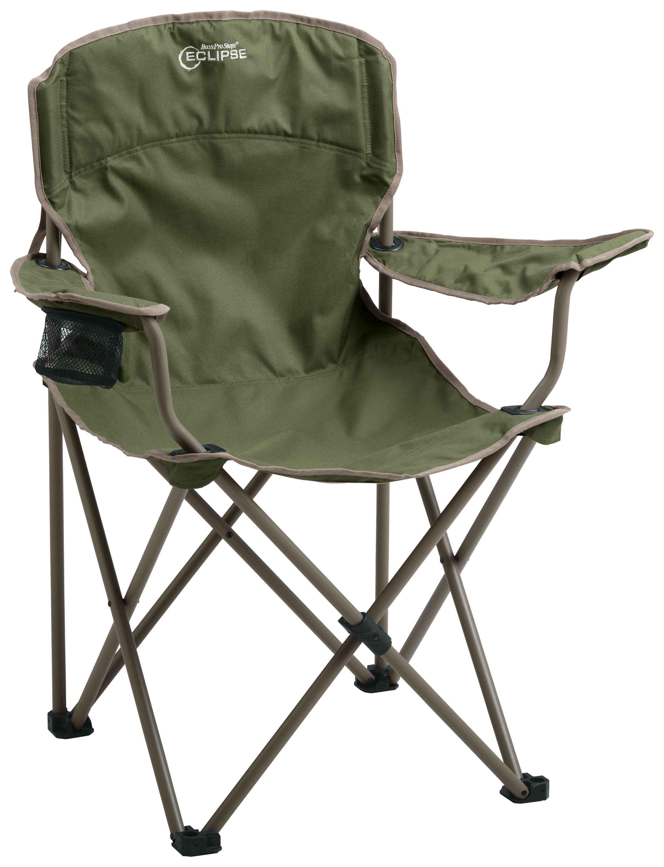 Image of Bass Pro Shops Eclipse Oversize Camp Chair - Bronze Green