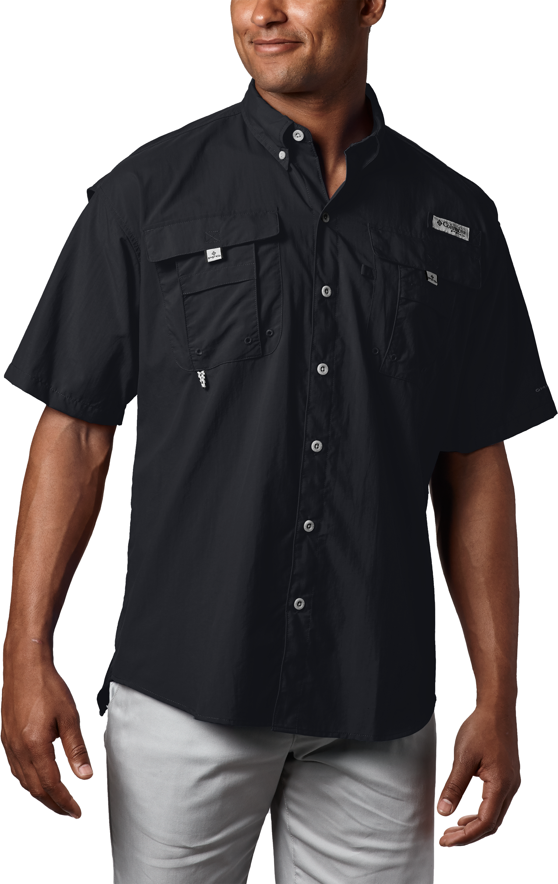 PFG Bahama™ II Short Sleeve Sunblock Taffeta Fishing Shirt (Columbia Men's  101165)
