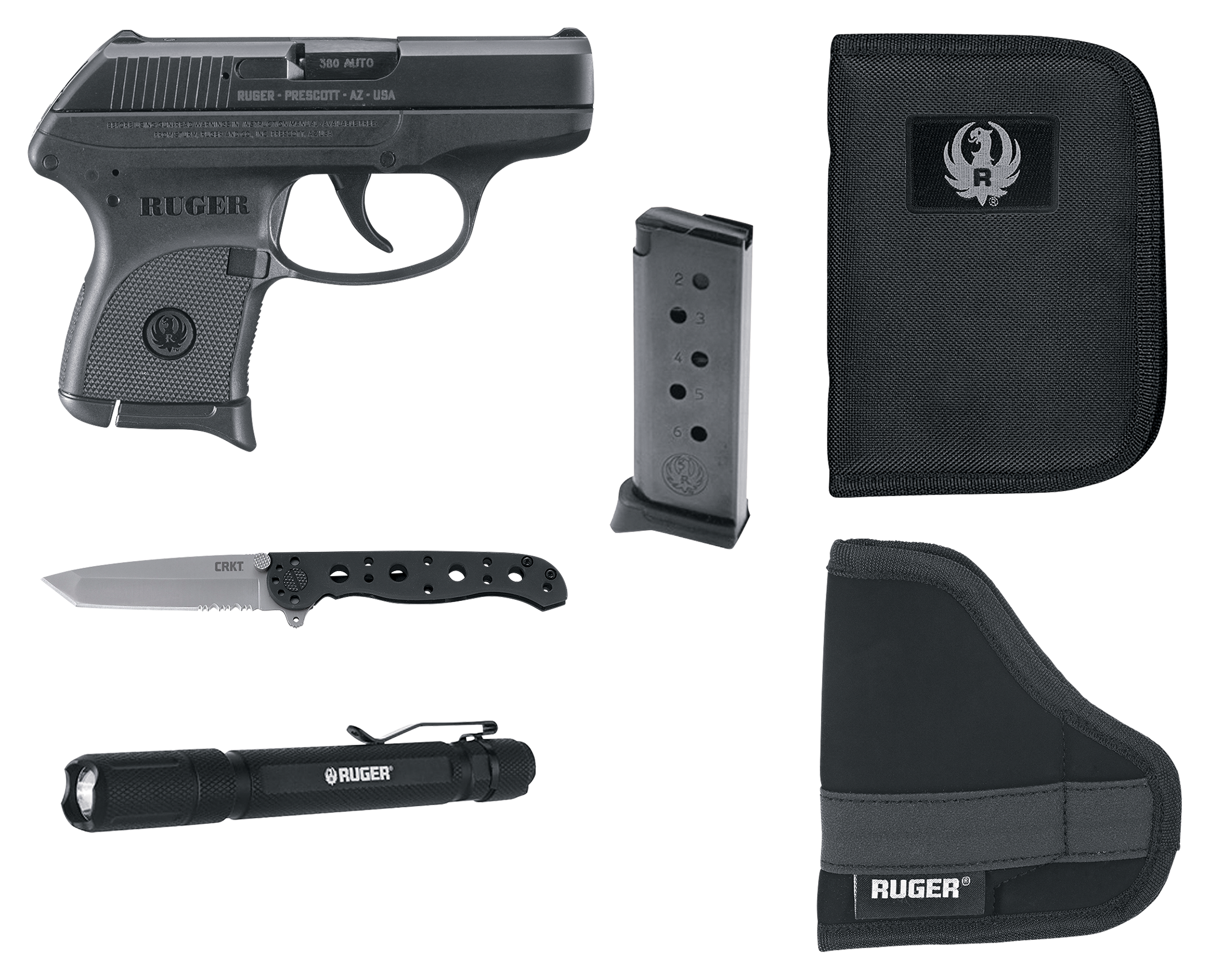 Ruger LCP Semi-Auto Pistol EDC Package