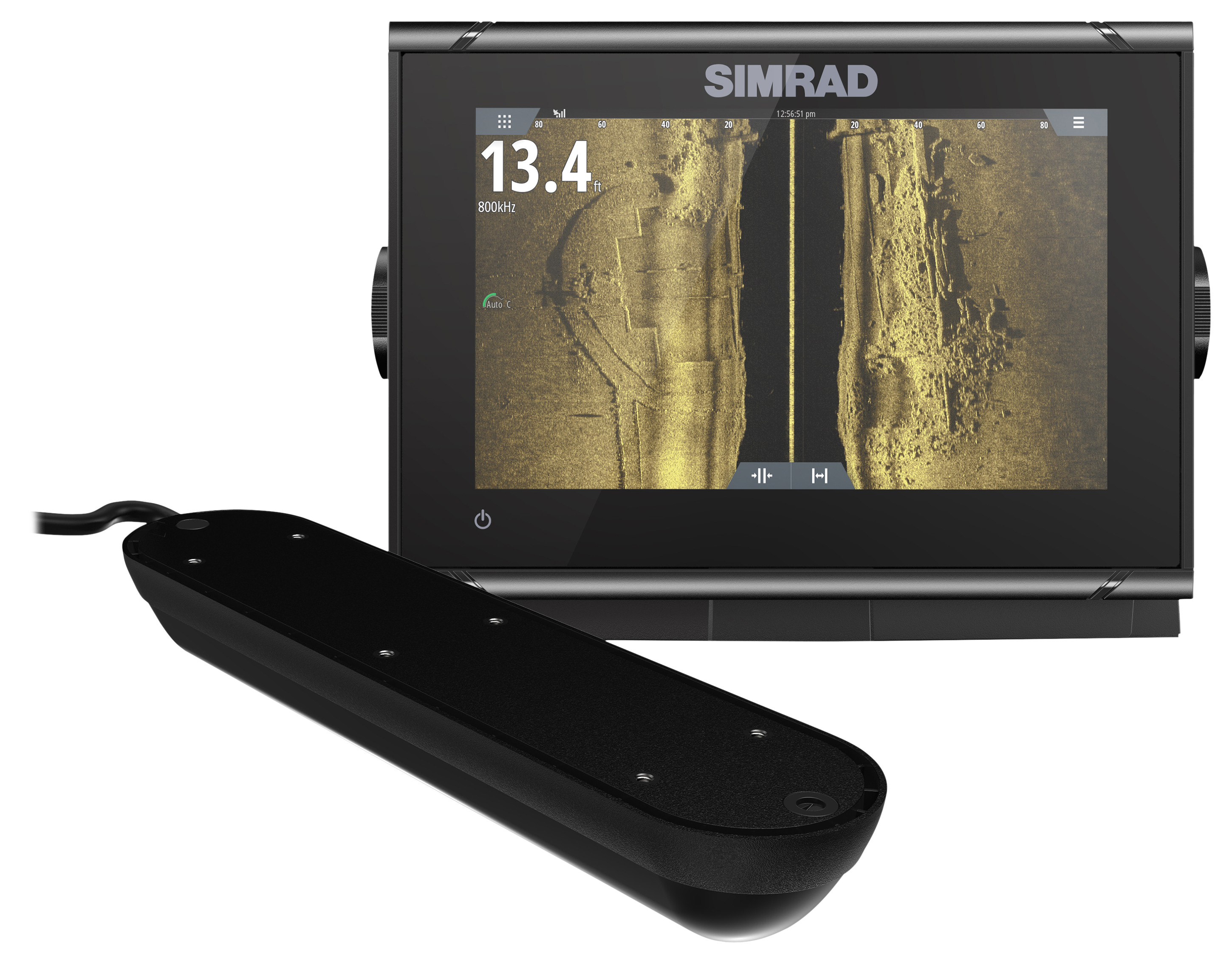 Simrad GO7 XSR with Active Imaging 3-in-1 and C-MAP Pro Fish Finder Chartplotter Combo